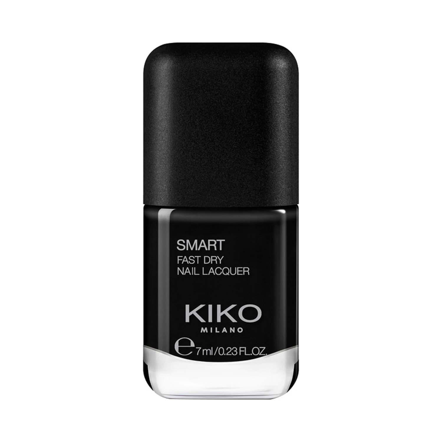 Kiko Milano | Kiko Milano Smart Nail Lacquer - 45 Black (7 ml)