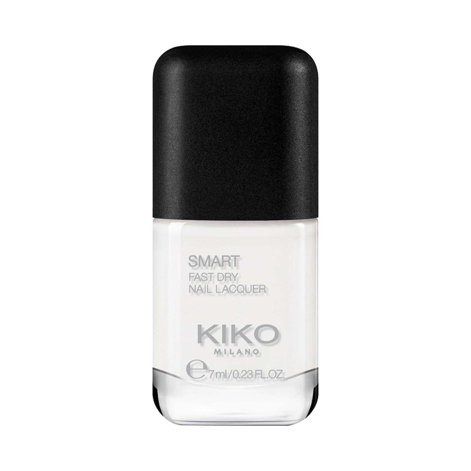 Kiko Milano | KIKO Milano Smart Nail Lacquer - 101 White French (7 ml)