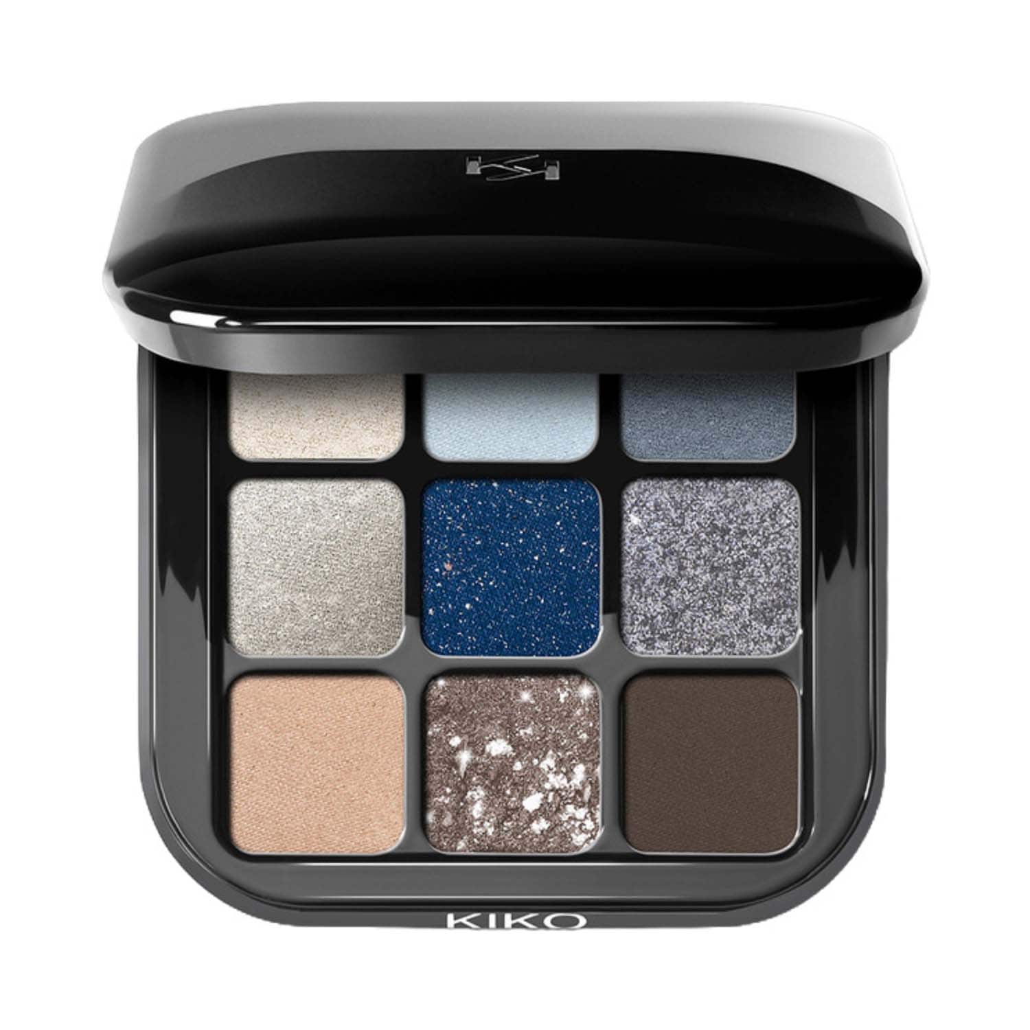 KIKO Milano | KIKO Milano Glamour Multi Finish Eyeshadow Palette - 05 Blue Variations (2.5 g)