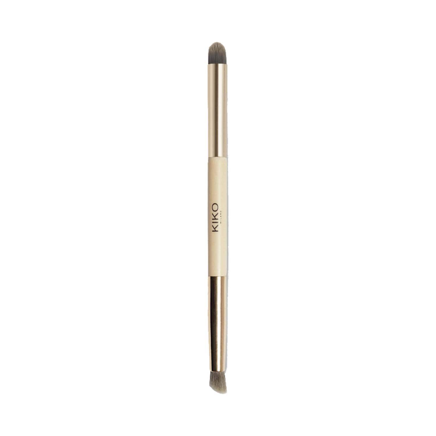 KIKO Milano | KIKO Milano Green Me Double Ended Eye Brush - Gold