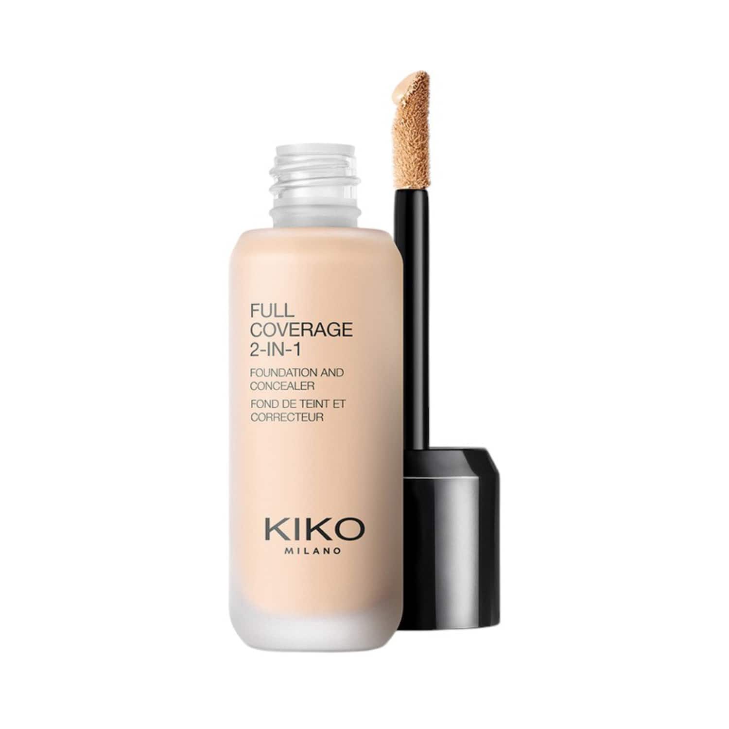 KIKO Milano | KIKO Milano Full Coverage 2-In-1 Foundation and Concealer - WR10 Warm Rose (25 ml)