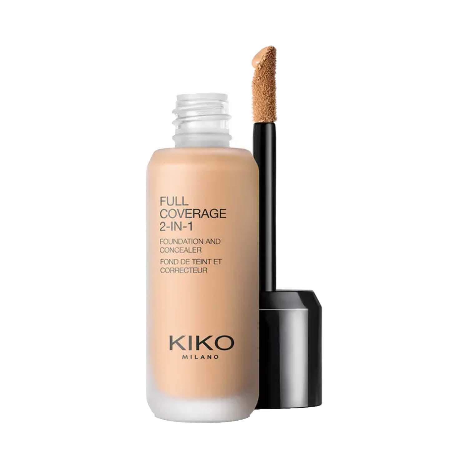 KIKO Milano | KIKO Milano Full Coverage 2-In-1 Foundation & Concealer - WR50 Warm Rose (25 ml)