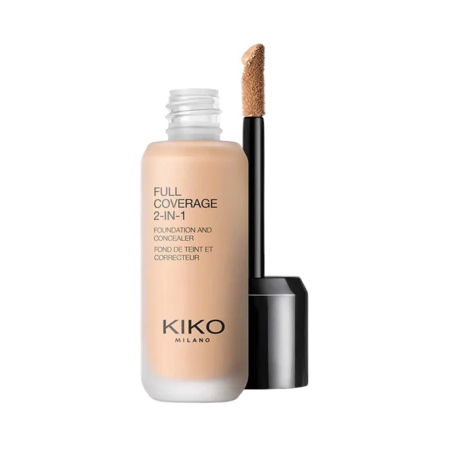 KIKO Milano | KIKO Milano Full Coverage 2-In-1 Foundation & Concealer - WB30 Warm Beige (25 ml)