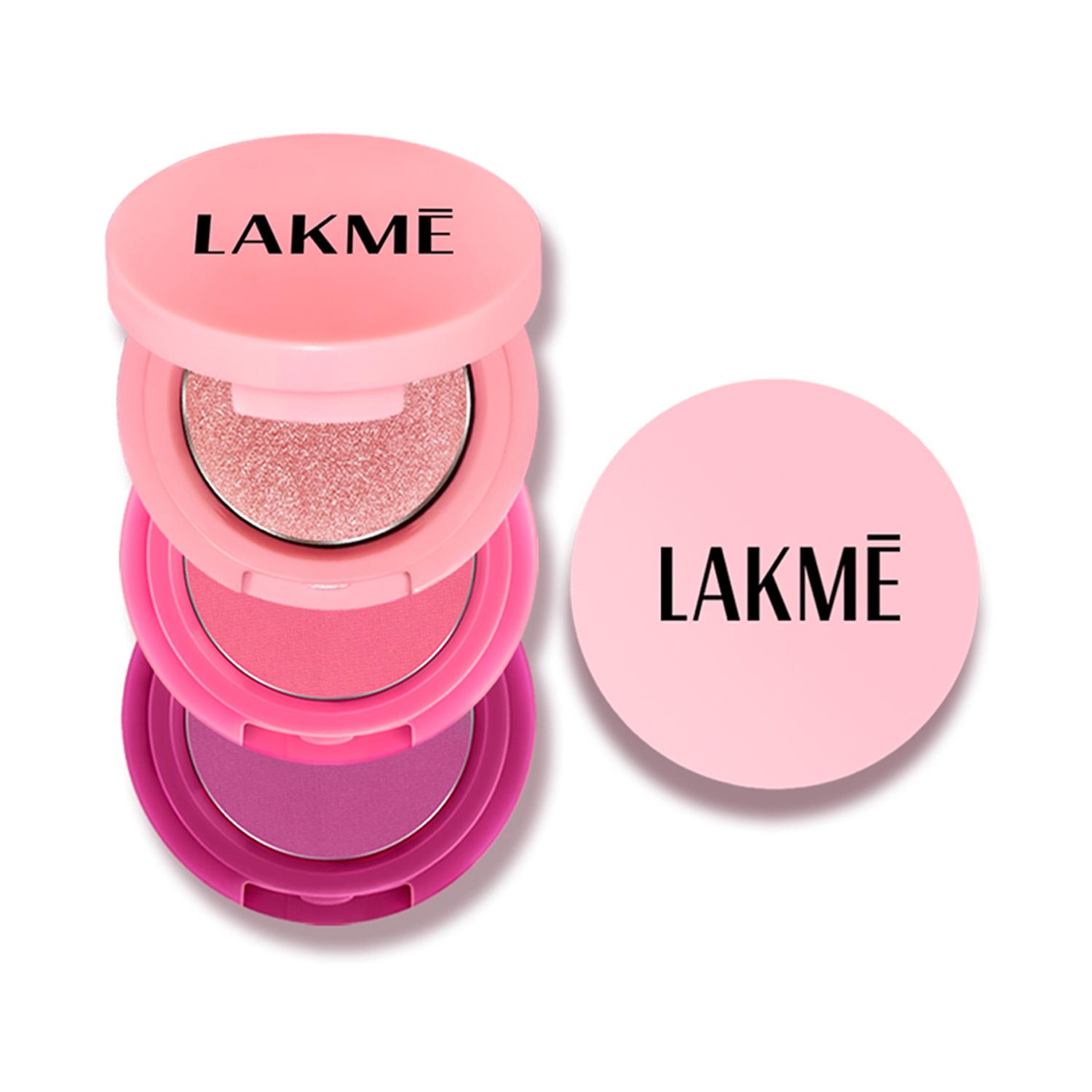Lakme | Lakme 9to5 Eyeconic Shadow Stack - PinkBeauty (7g)