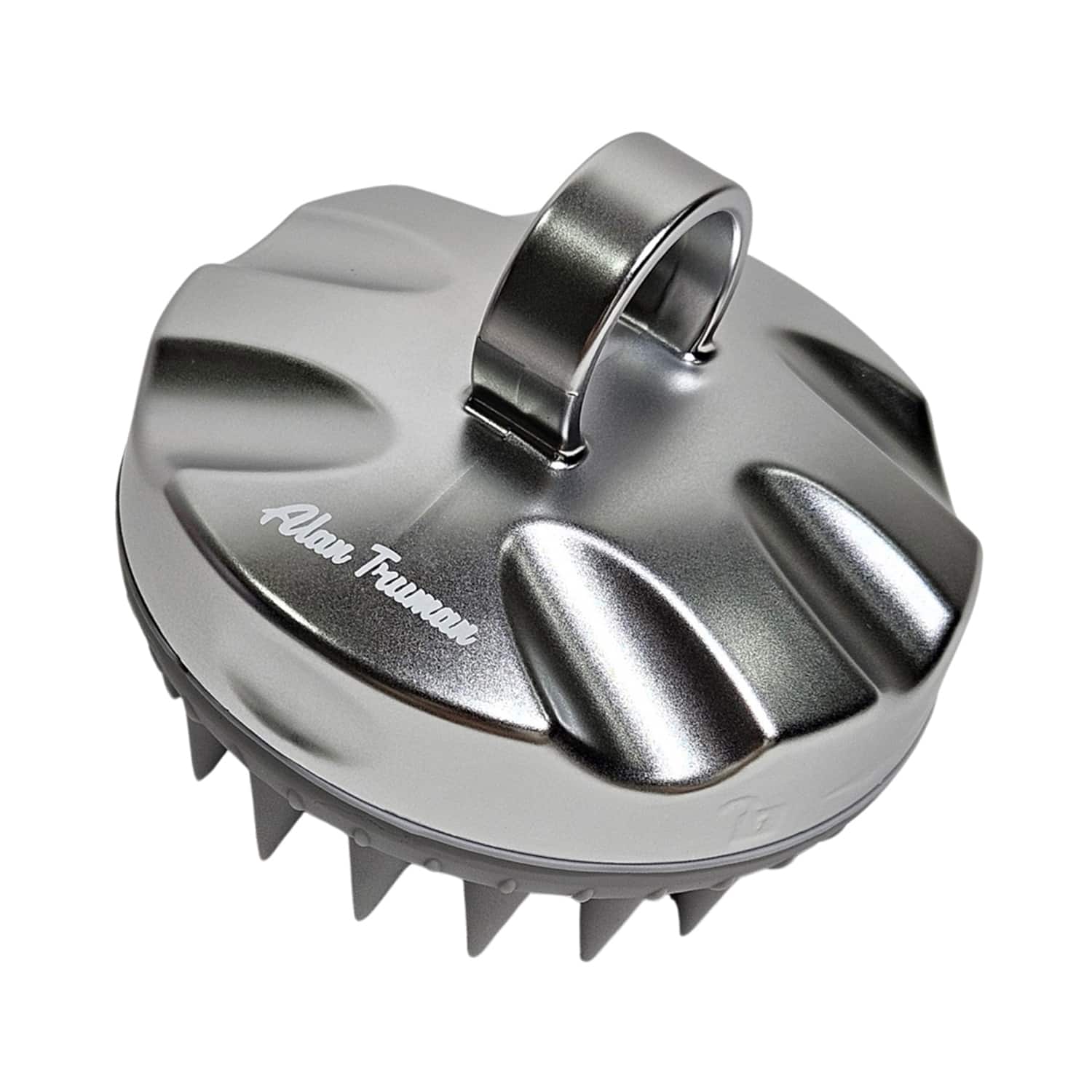 Alan Truman | Alan Truman Scalp Sos Scalp Massage & Shampoo Brush - Metallic Silver