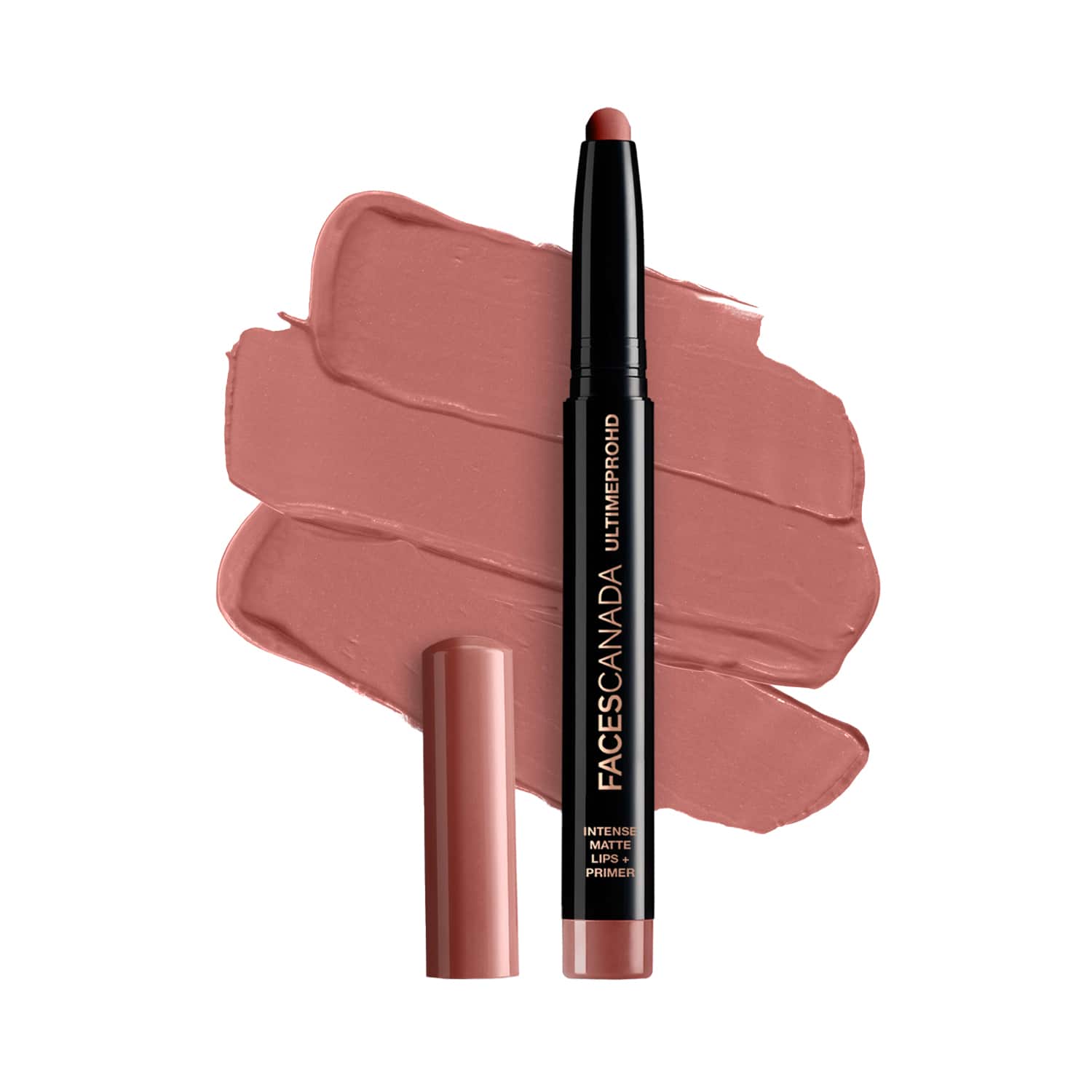 Faces Canada | Faces Canada Ultime Pro HD Intense Matte Lips + Primer 9HR Long Stay - Marsala N02 (1.4 g)