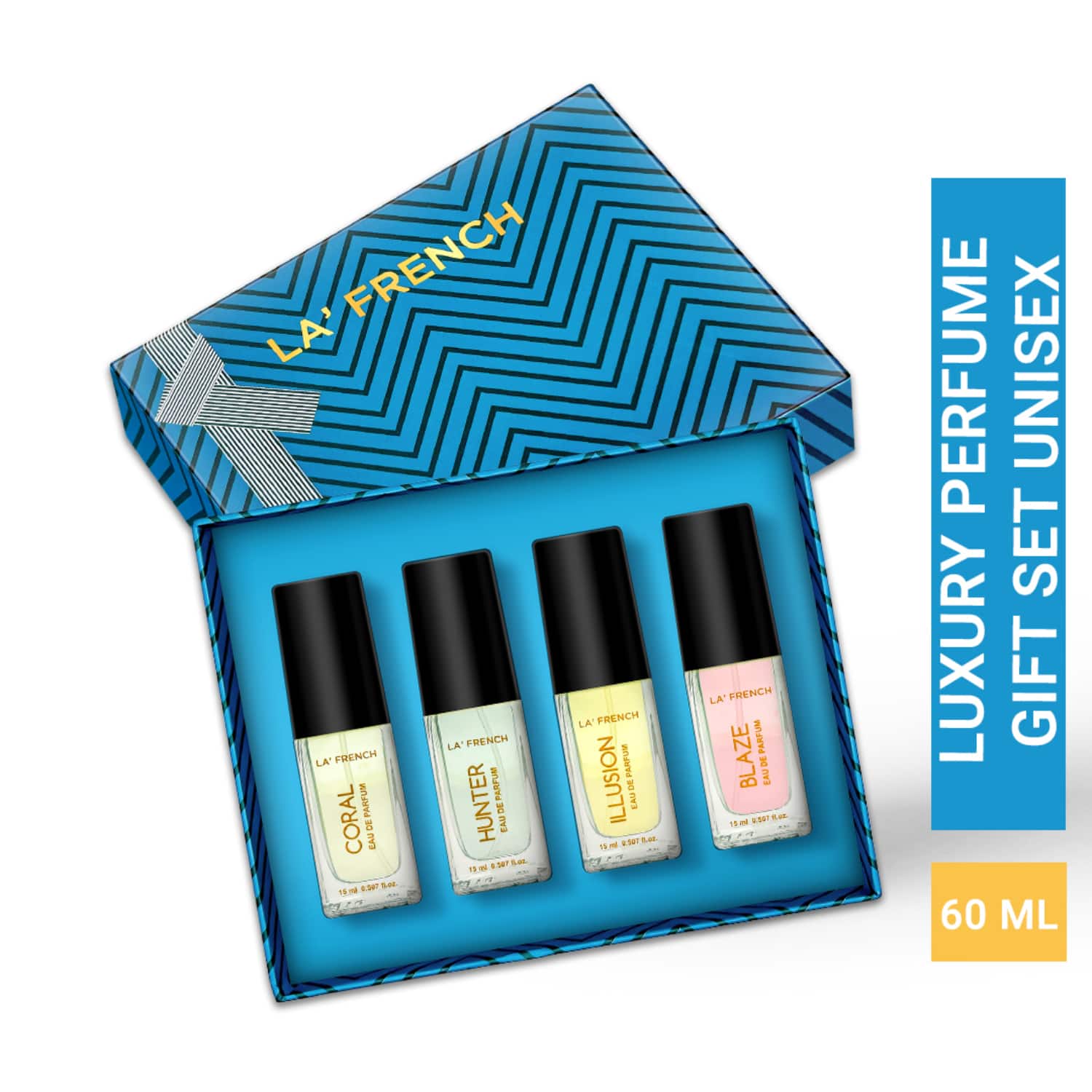 LA' French | LA' French Eau De Parfum Gift Set (4 pcs)