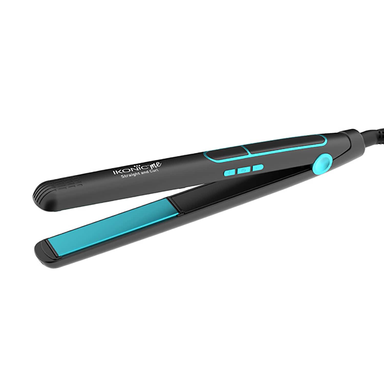 Ikonic Me | Ikonic Me 2 In 1 Straight and Curl Slim - Black