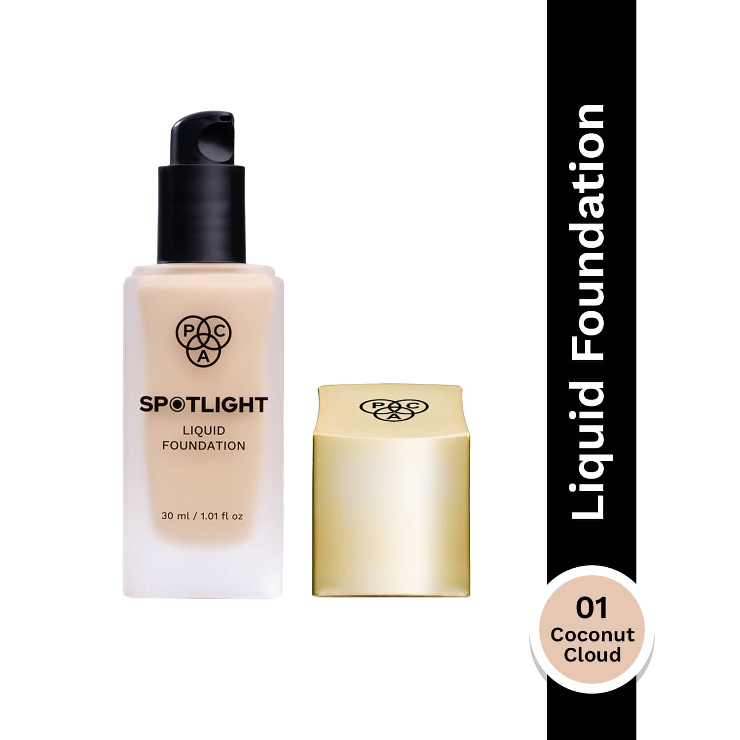 PAC | PAC Spotlight Liquid Foundation - 01 Coconut Cloud (30 ml)