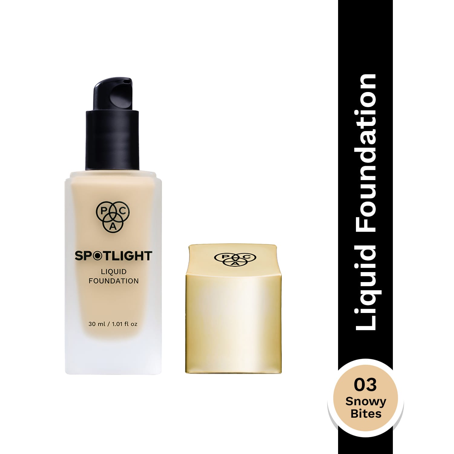 PAC | PAC Spotlight Liquid Foundation - 03 Snowy Bites (30 ml)