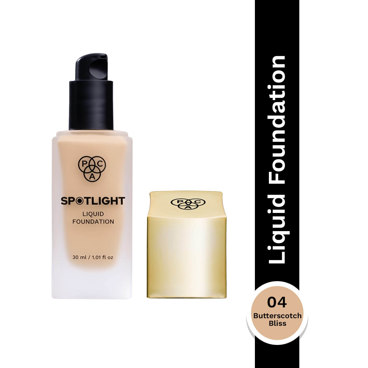 PAC | PAC Spotlight Liquid Foundation - 04 Butterscotch Bliss (30 ml)