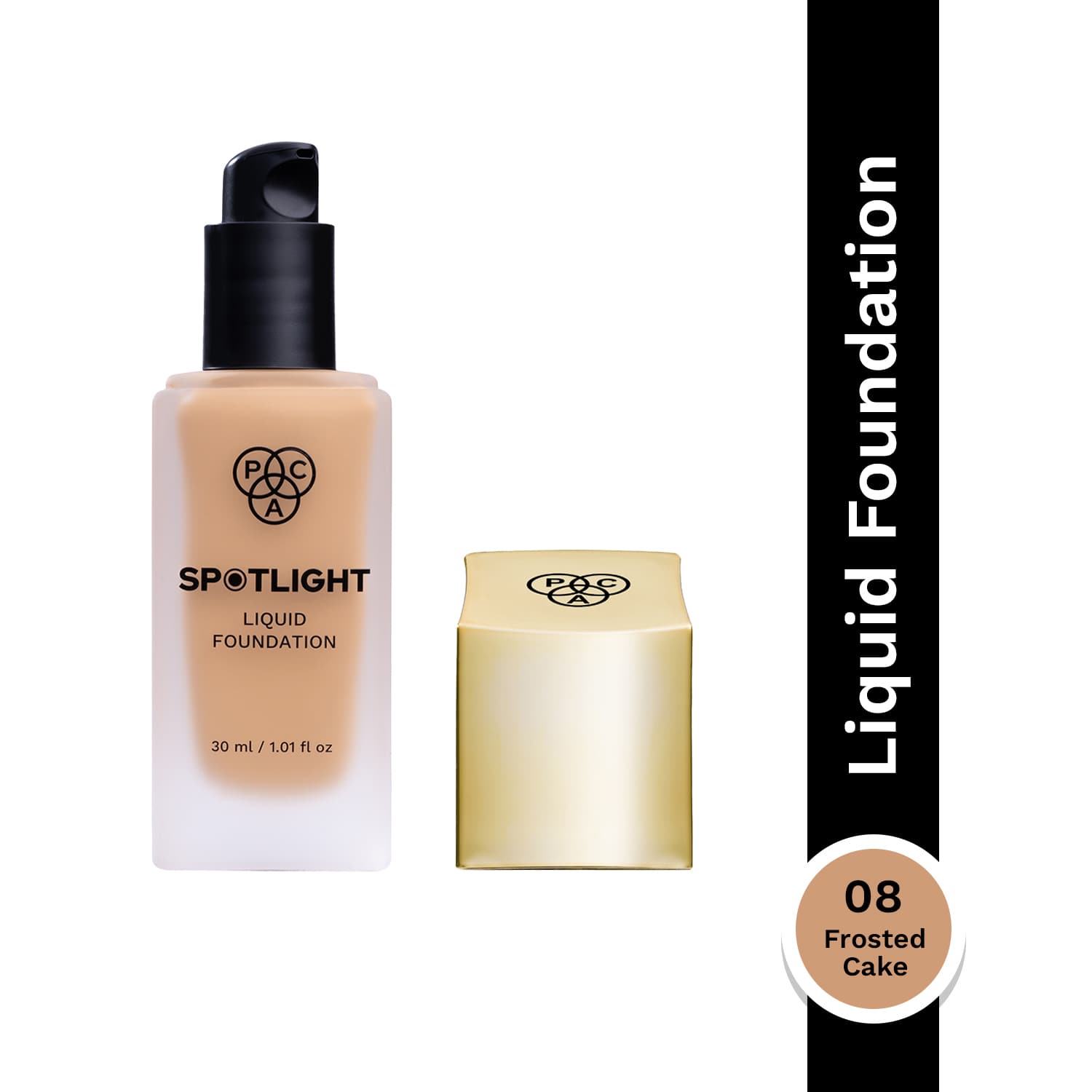 PAC | PAC Spotlight Liquid Foundation - 08 Frosted Cake (30 ml)