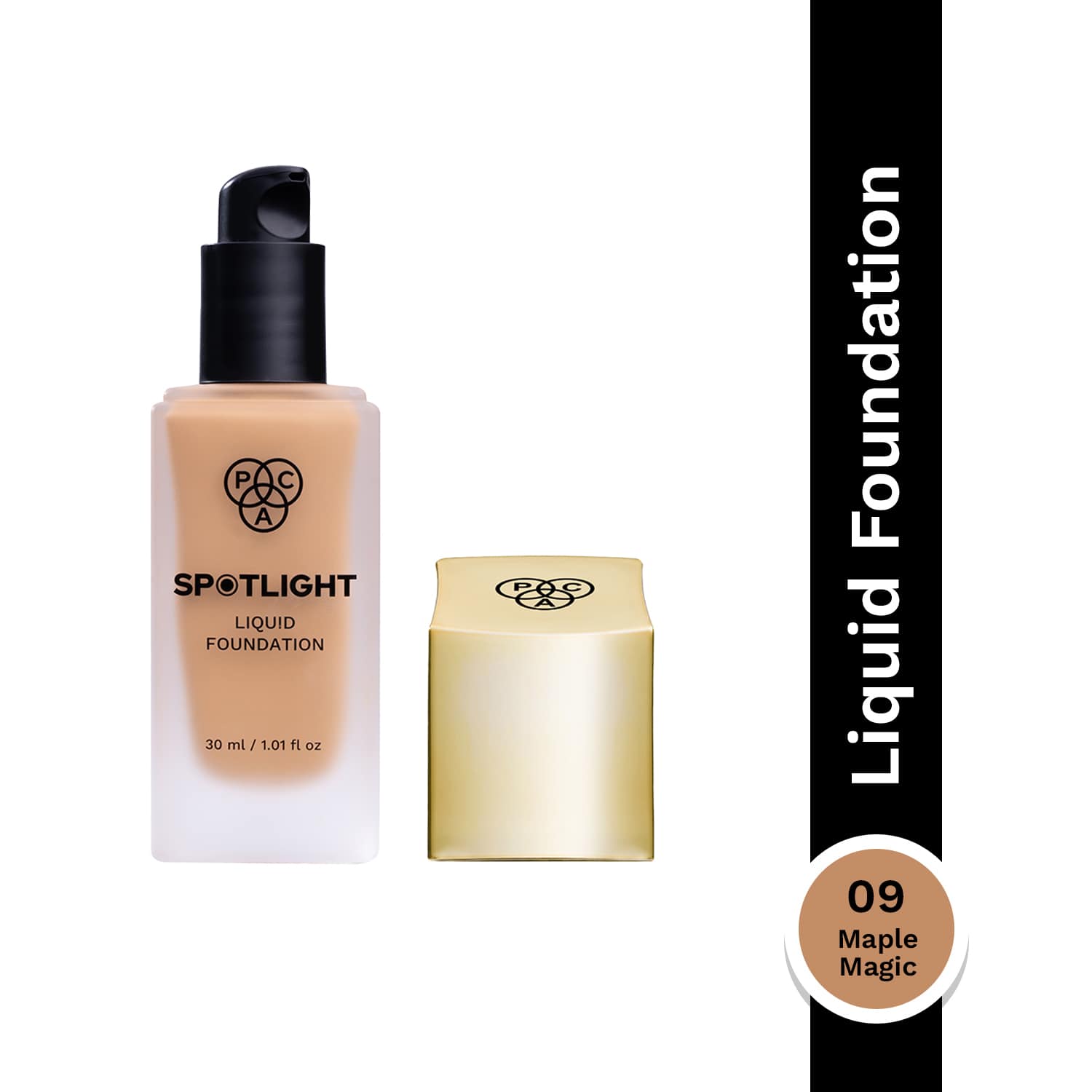 PAC | PAC Spotlight Liquid Foundation - 09 Maple Magic (30 ml)