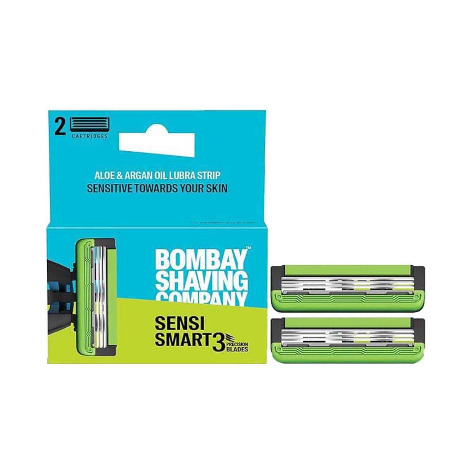 Bombay Shaving Company | Bombay Shaving Company Sensi Smart 3 Razor Cartridge (2 Pcs)