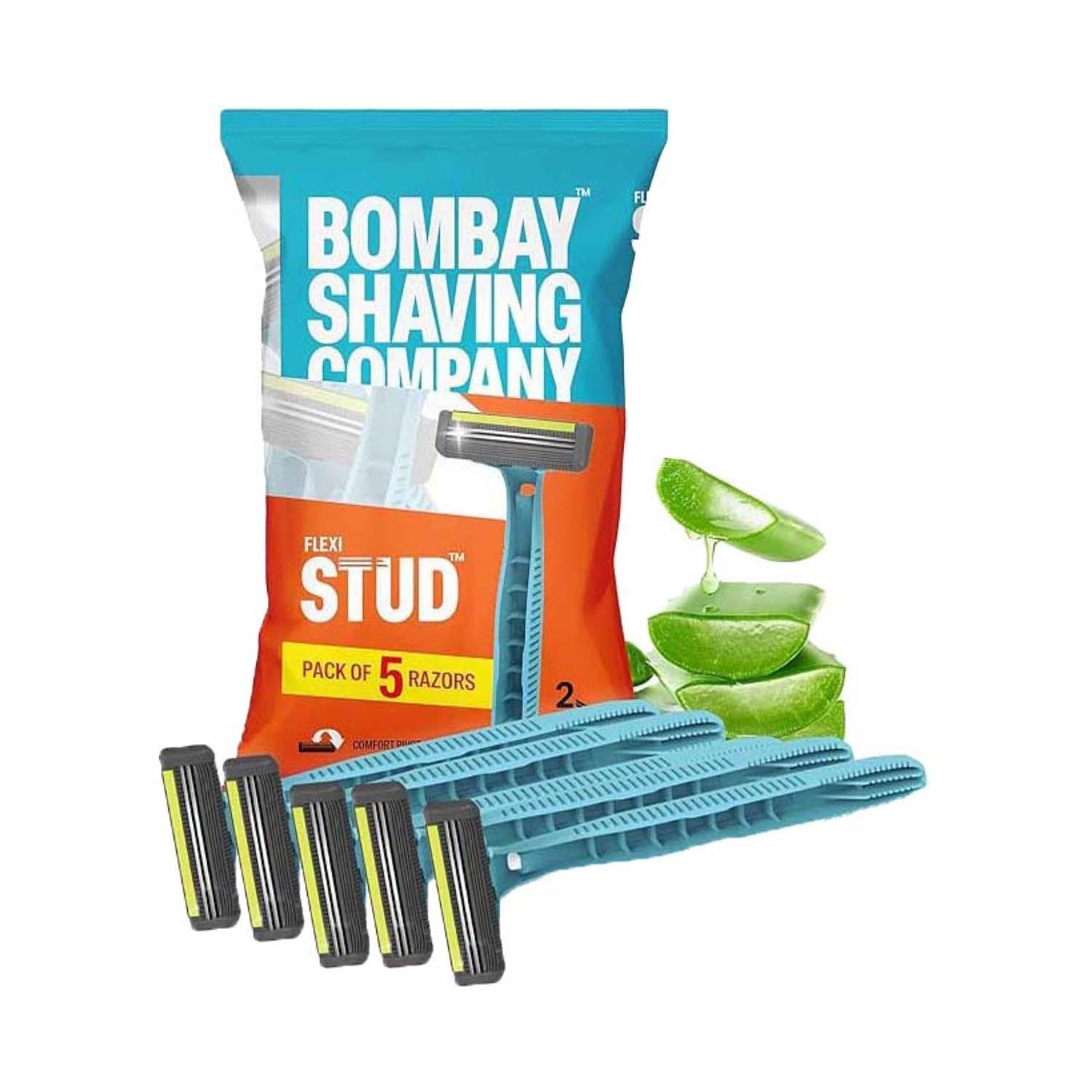 Bombay Shaving Company Flexi Smooth Stud Razor (5 Pcs)