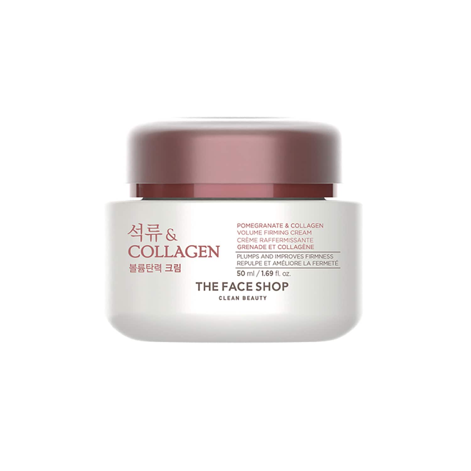The Face Shop | The Face Shop Pomegranate & Collagen Volume Lifting Cream - Day & Night Korean Moisturizer (50ml)