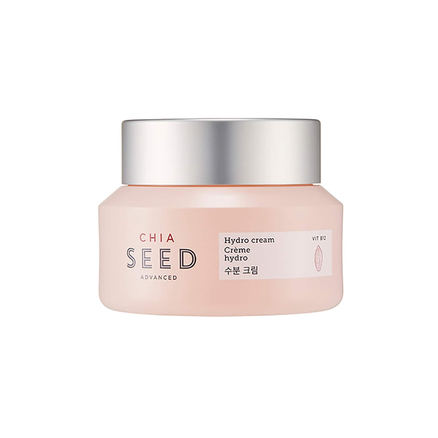 The Face Shop | The Face Shop Chia Seed Hydro Cream - Deeply Hydrating, VIT B12 Korean Moisturizer for Glow (25ml)