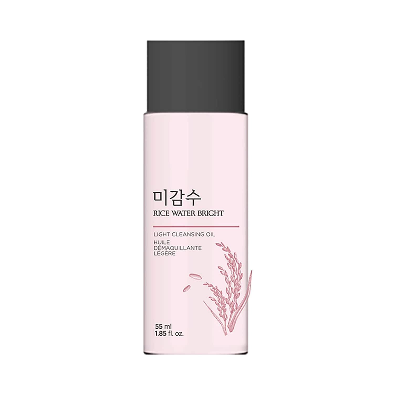 The Face Shop | The Face Shop Rice Water Bright Light Cleansing Oil - Korean Makeup Remover for heavy makeup (55ml)