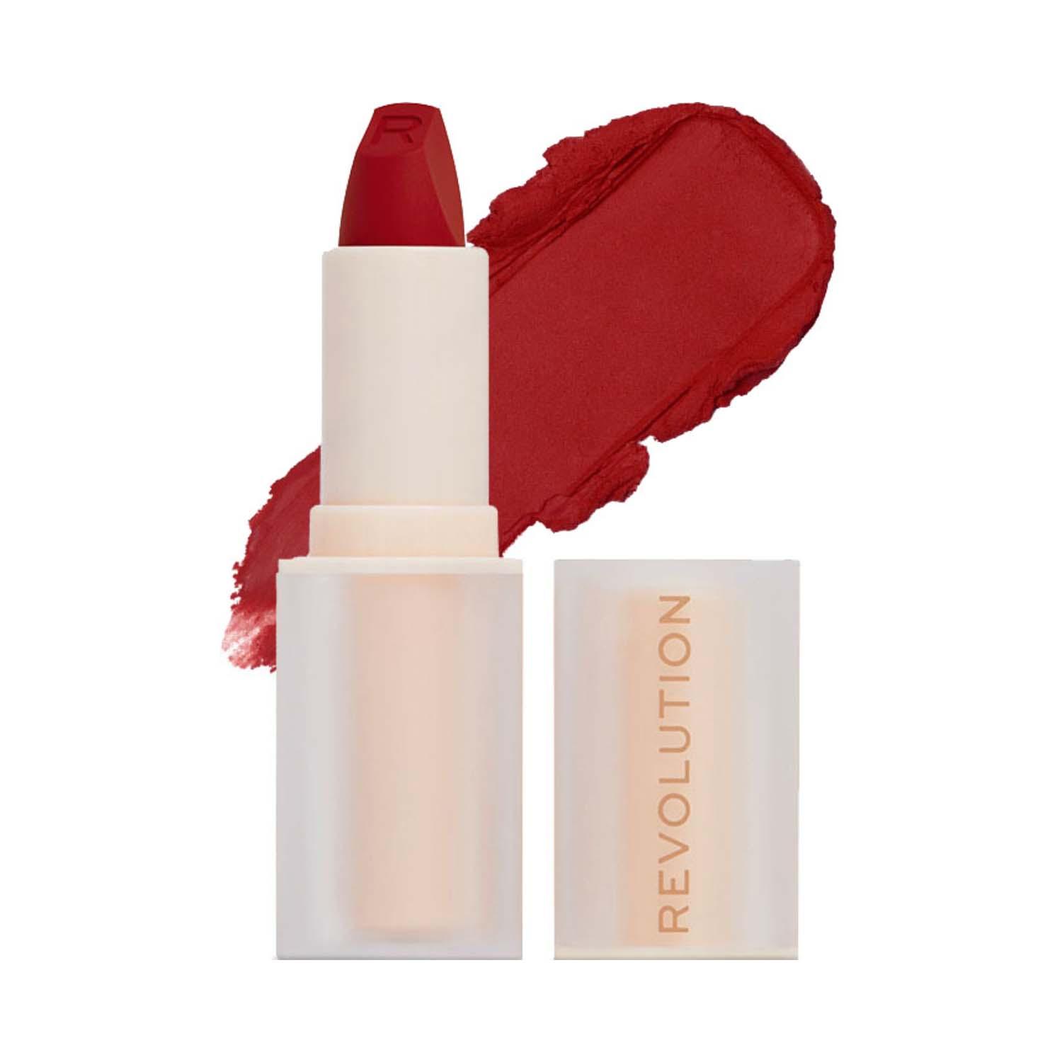 Makeup Revolution | Makeup Revolution Lip Allure Soft Satin Lipstick - CEO Brick Red (3.2 g)