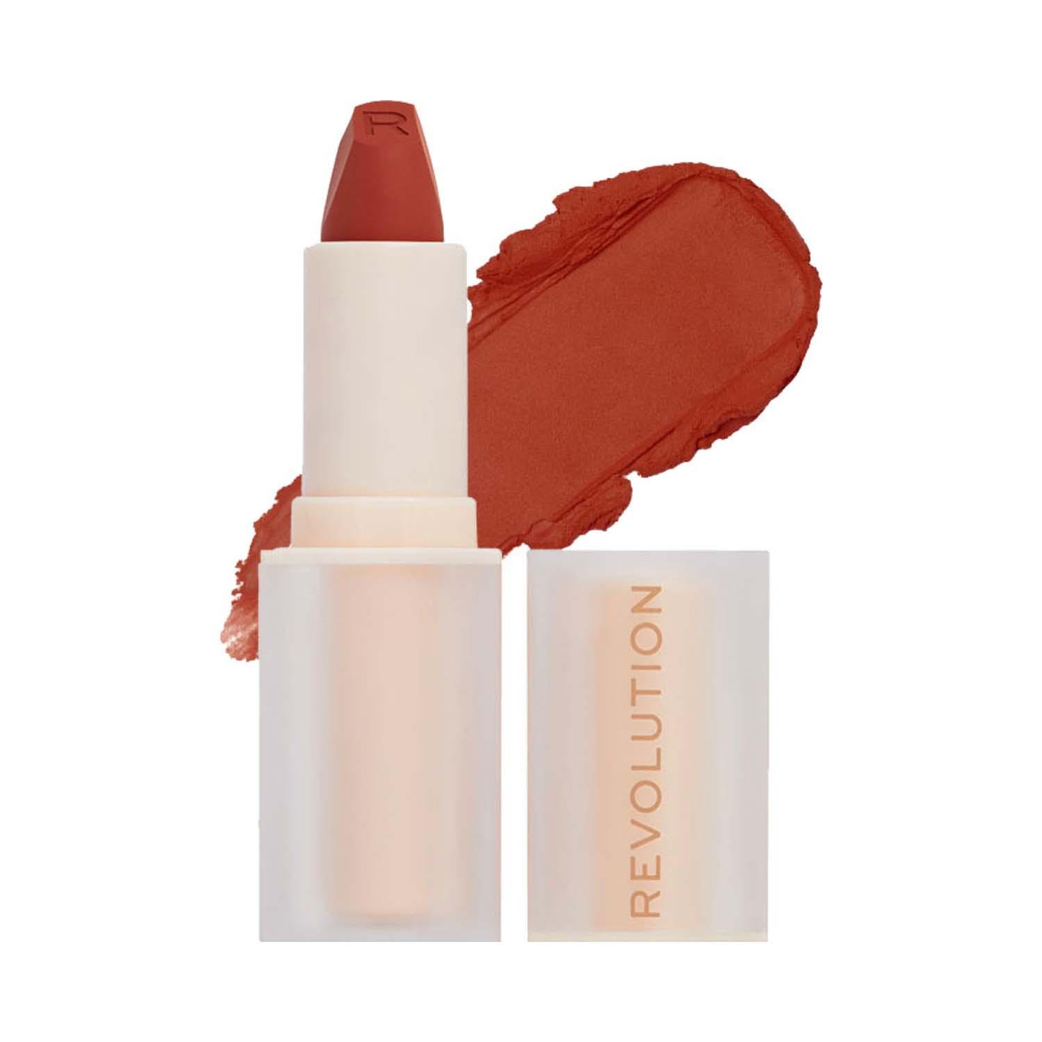Makeup Revolution | Makeup Revolution Lip Allure Soft Satin Lipstick - Rebel Rust (3.2 g)