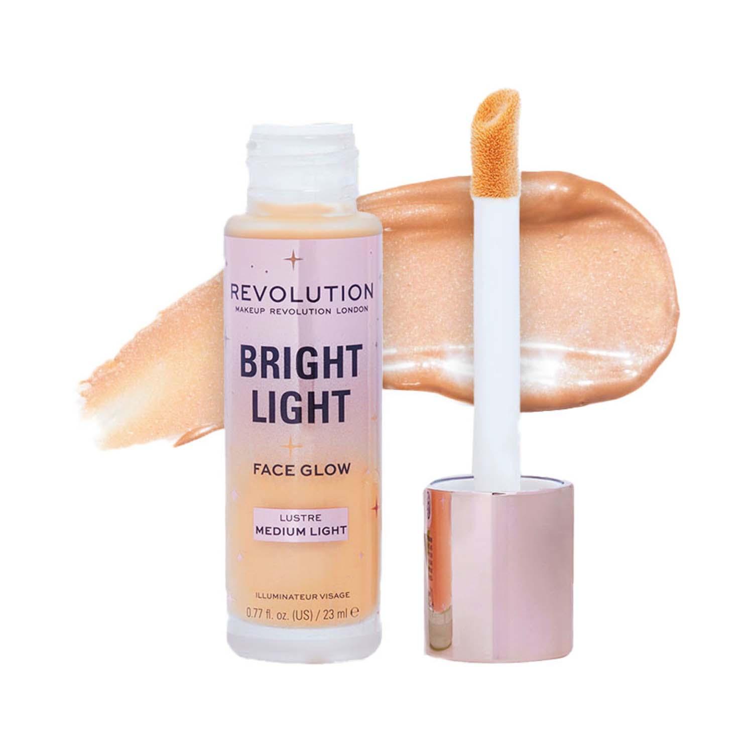 Makeup Revolution | Makeup Revolution Bright Light Face Glow - Lustre Medium Light (23 ml)
