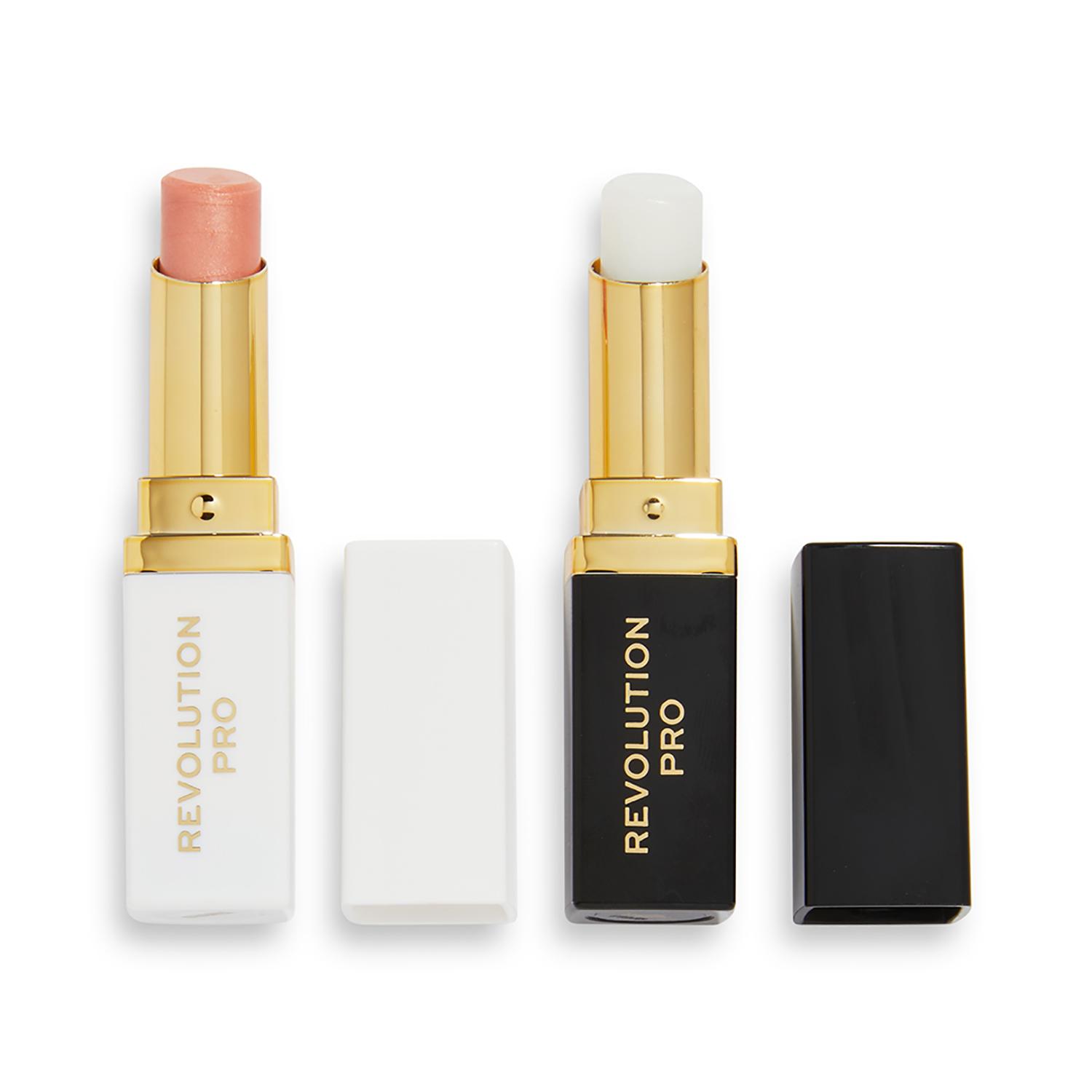 Makeup Revolution | Makeup Revolution Pro Lip Balm Duo Set (2 pcs)