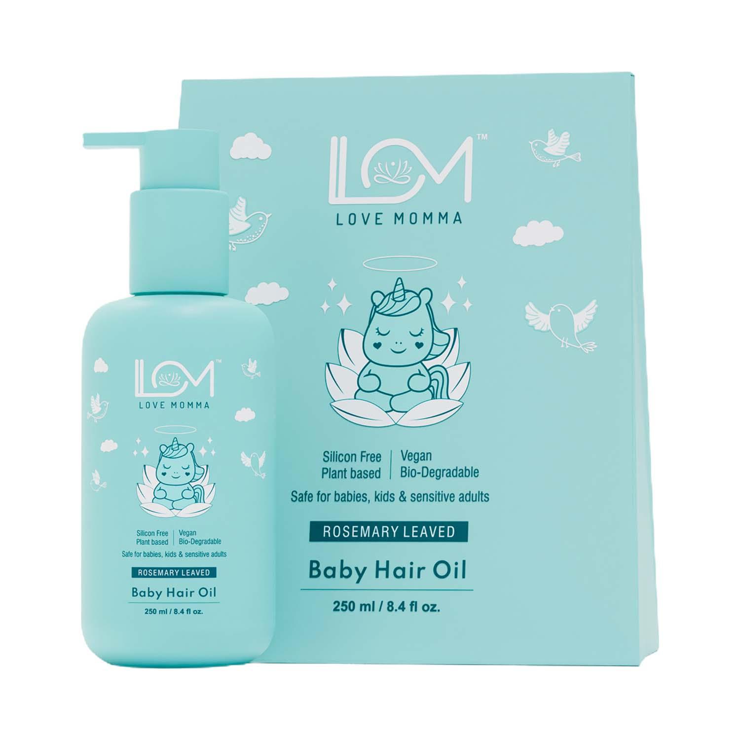 Love Momma | Love Momma Rosemary Leave Baby Hair Oil (250 ml)
