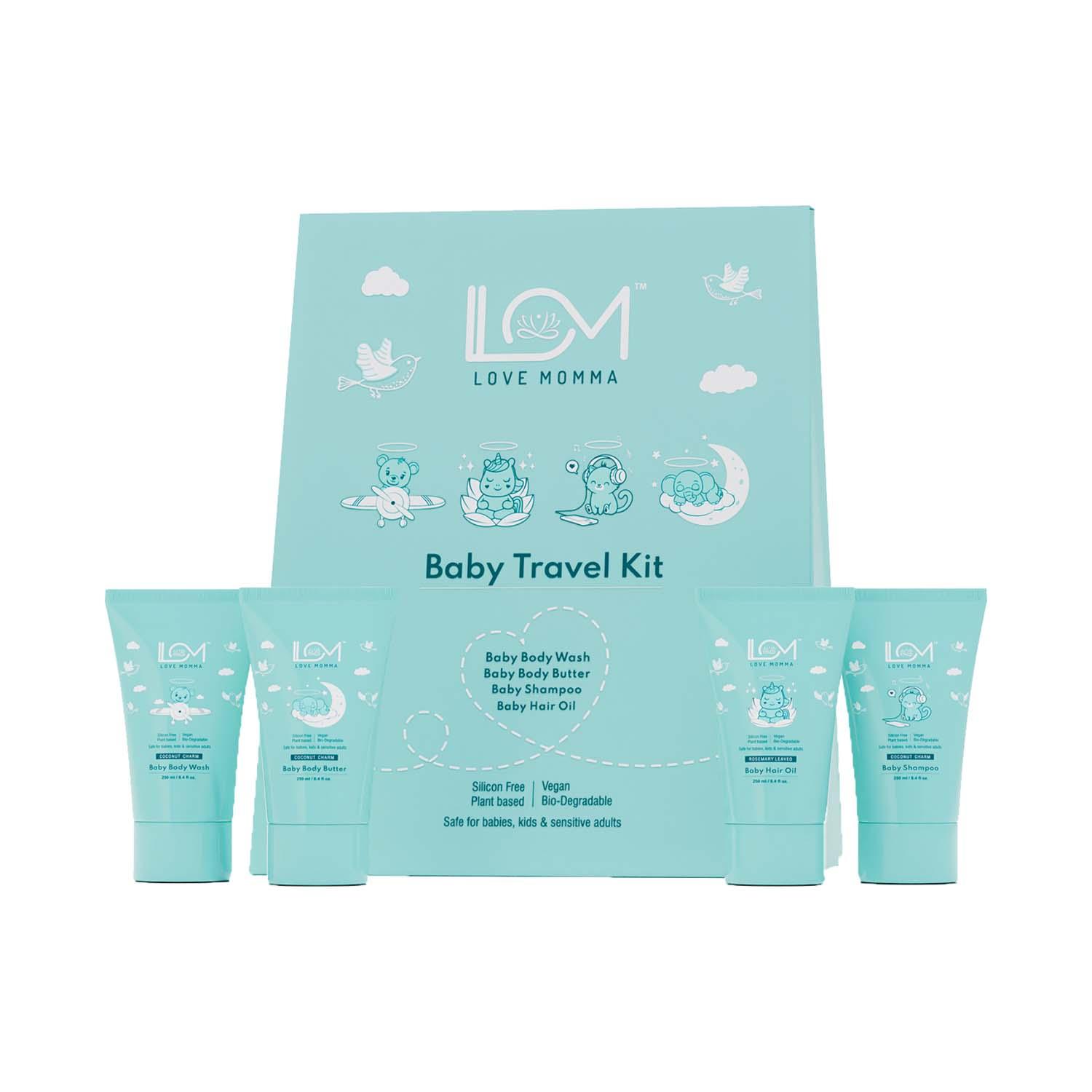 Love Momma | Love Momma Baby Travel Kit - (4 pcs)