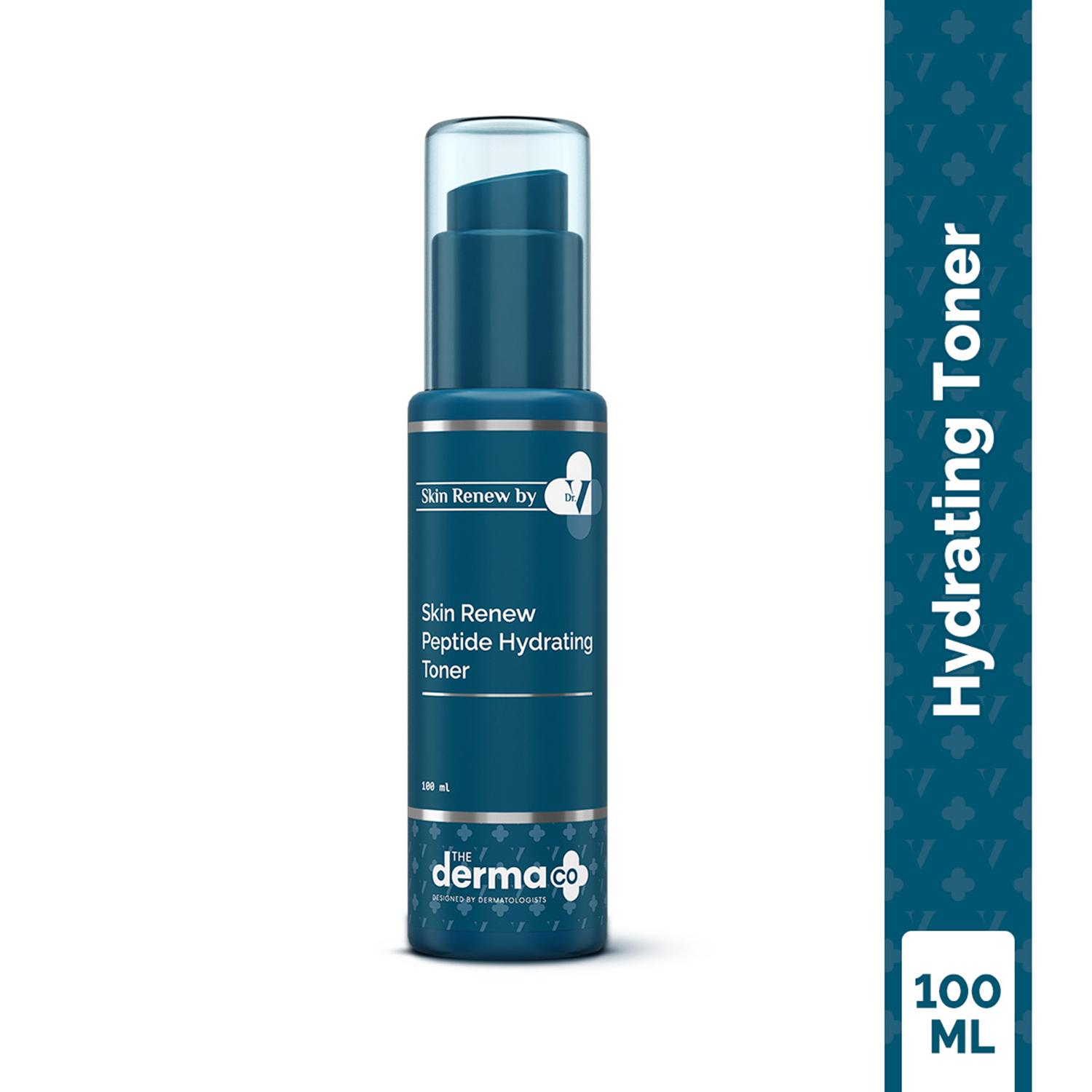 The Derma Co | The Derma Co. - Dr V  SkinRenew Peptide Hydrating Toner (100 ml)