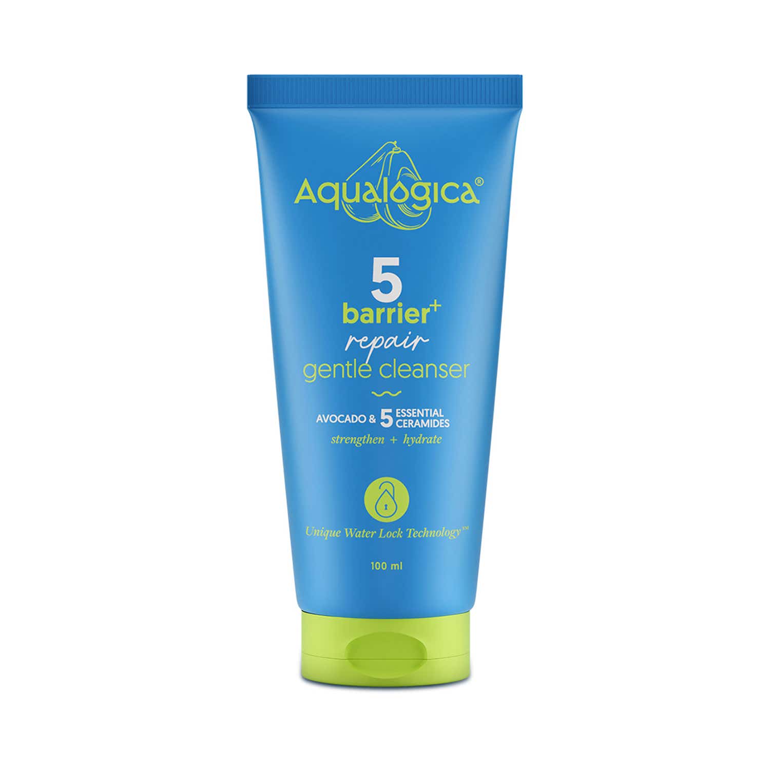 Aqualogica | Aqualogica 5 Barrier+ Repair Gentle Cleanser with Avocado & 5 Essential Ceramides- (100 ml)