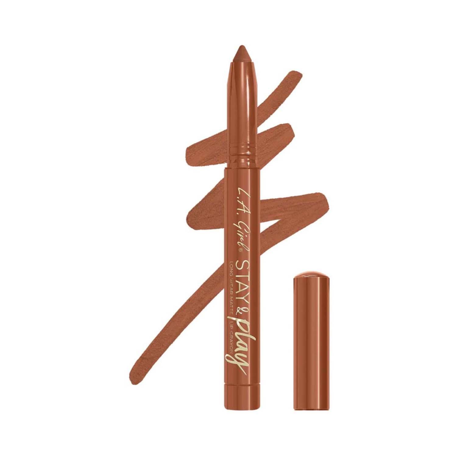 L.A. Girl | L.A. Girl Stay and Play Matte Lip Crayon - Truly Yours (1.4 g)