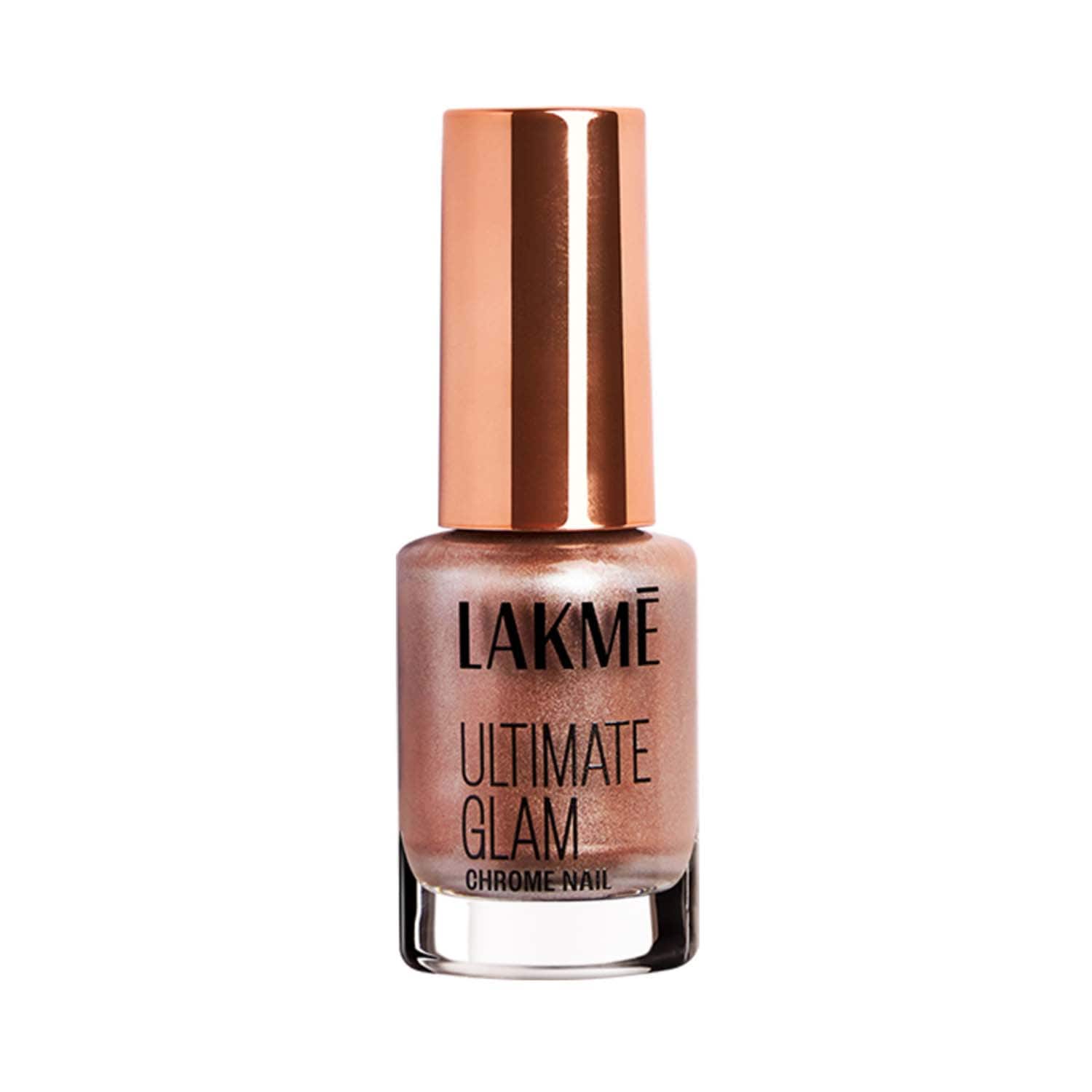 Lakme | Lakme Ultimate Glam Chrome Nail Polish - Copper (6 ml)