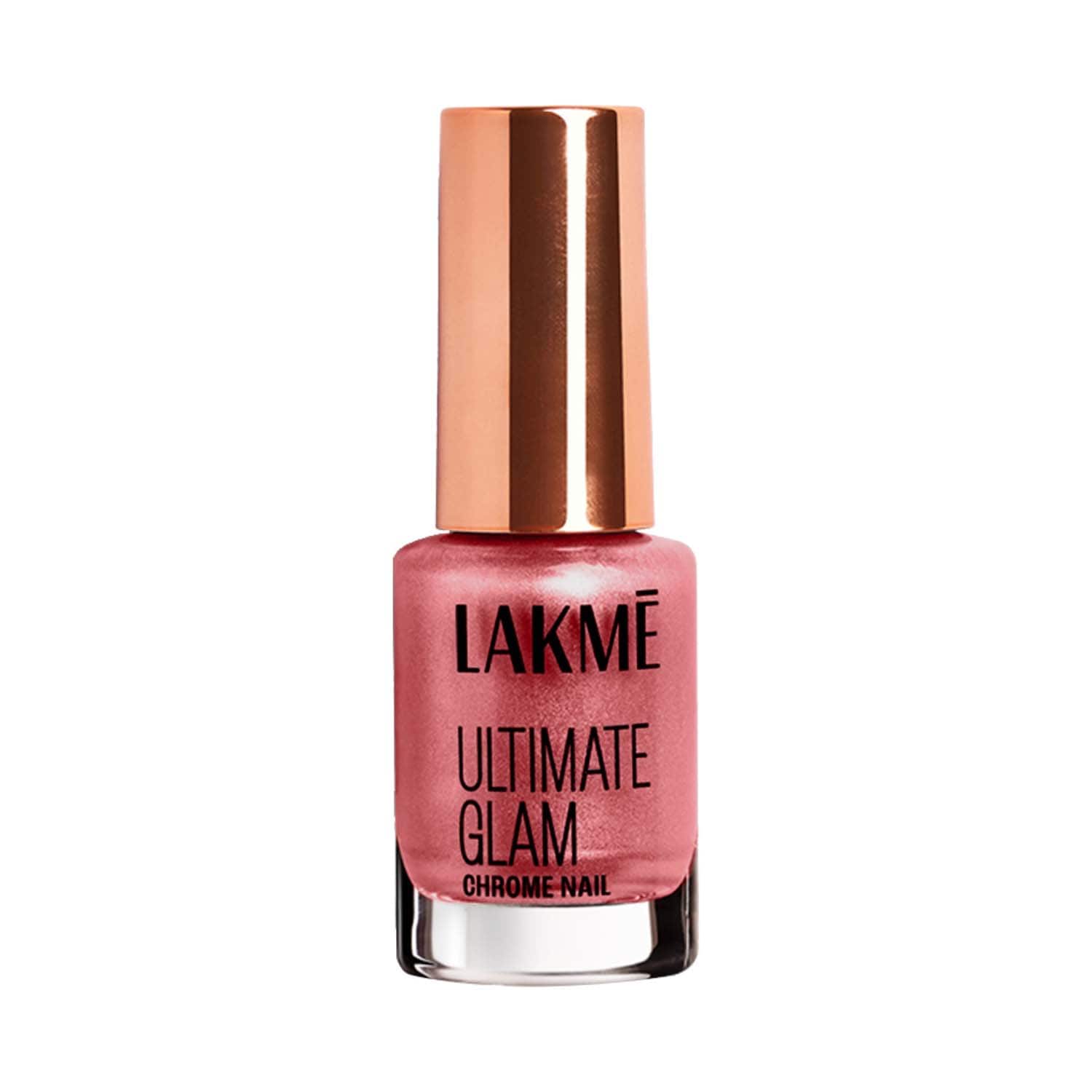 Lakme | Lakme Ultimate Glam Chrome Nail Polish - Red (6 ml)