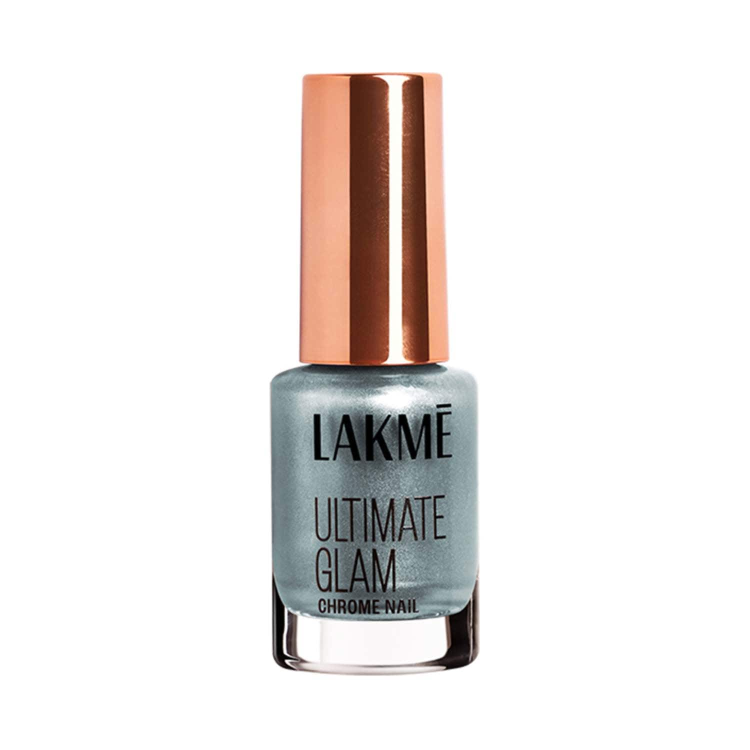 Lakme | Lakme Ultimate Glam Chrome Nail Polish - Mint (6 ml)