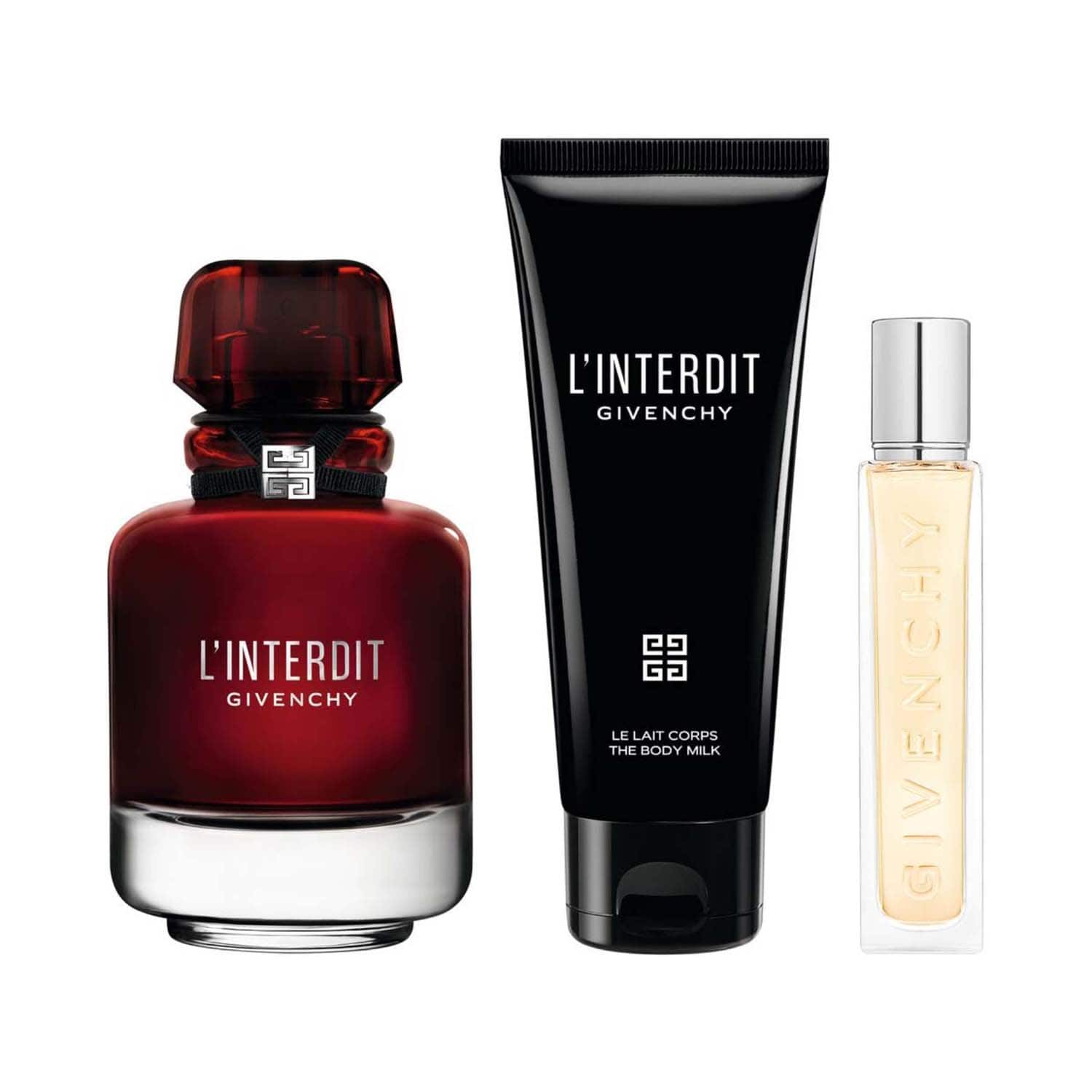 Givenchy | Givenchy L'interdit Gift Set (Eau De Parfum 50ml + Body Lotion 75ml + Travel Spray 12.5ml)