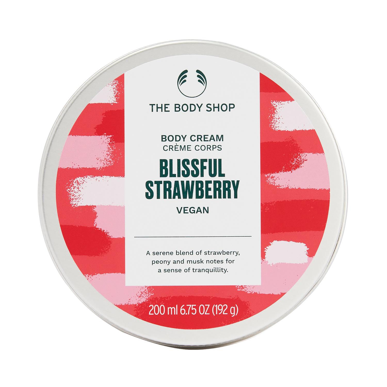 The Body Shop | The Body Shop Blissful Strawberry Body Cream (200ml)