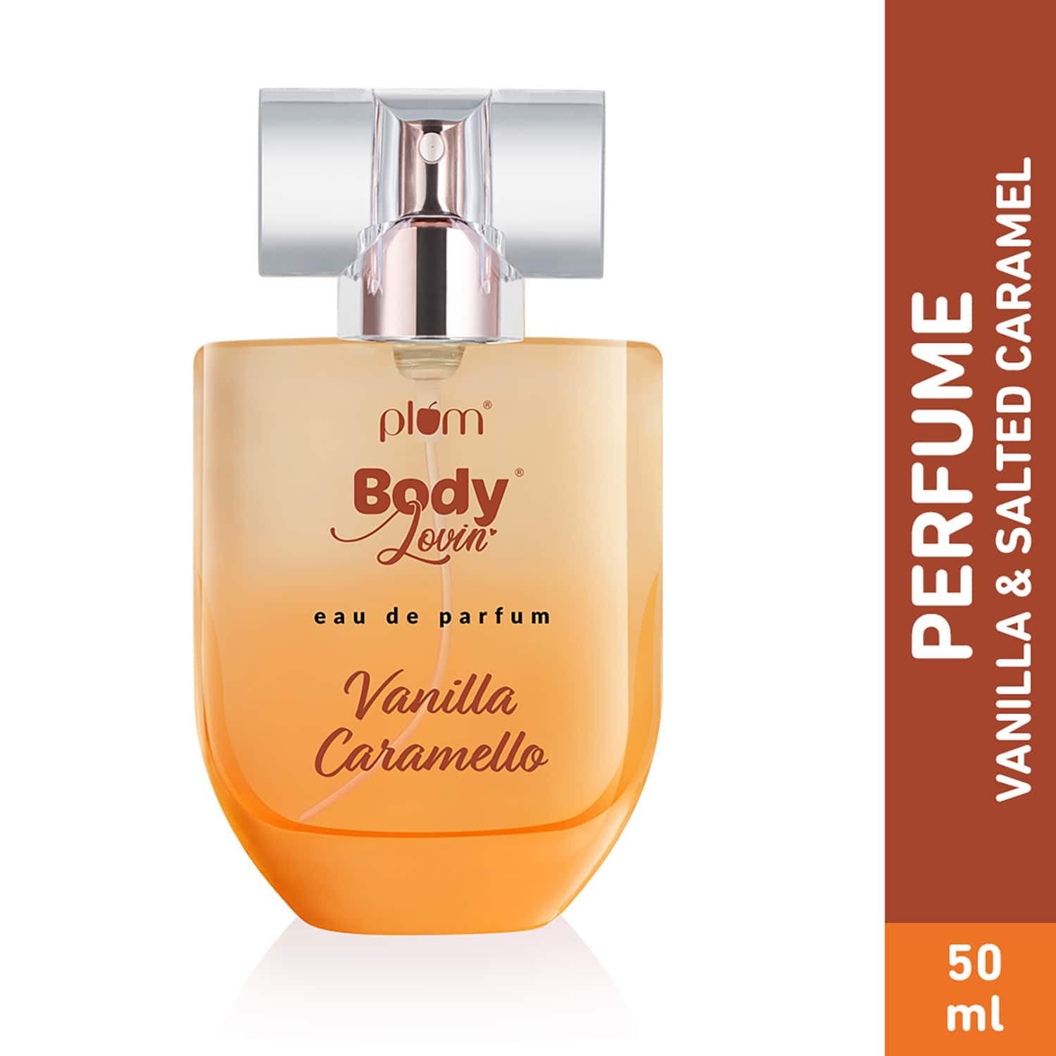 Plum | Plum BodyLovin' Vanilla Caramello Eau De Parfum - Long Lasting Gourmand Perfume (50ml)