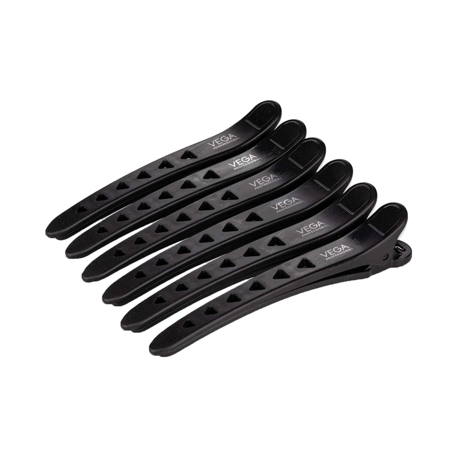 VEGA Professional | VEGA Professional Carbon Section Clips For Sectioning VPHSC-01 - Black (6 Pcs)