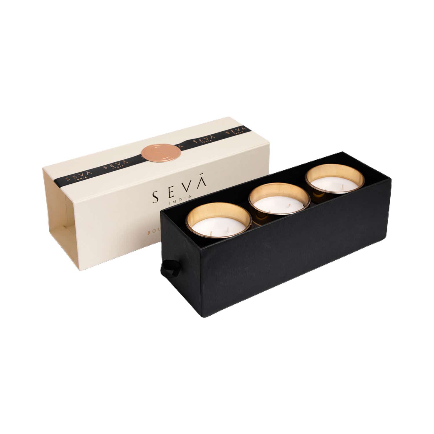 Seva Home | Seva Home Enchante Divine Collection Candle (3 Pcs)