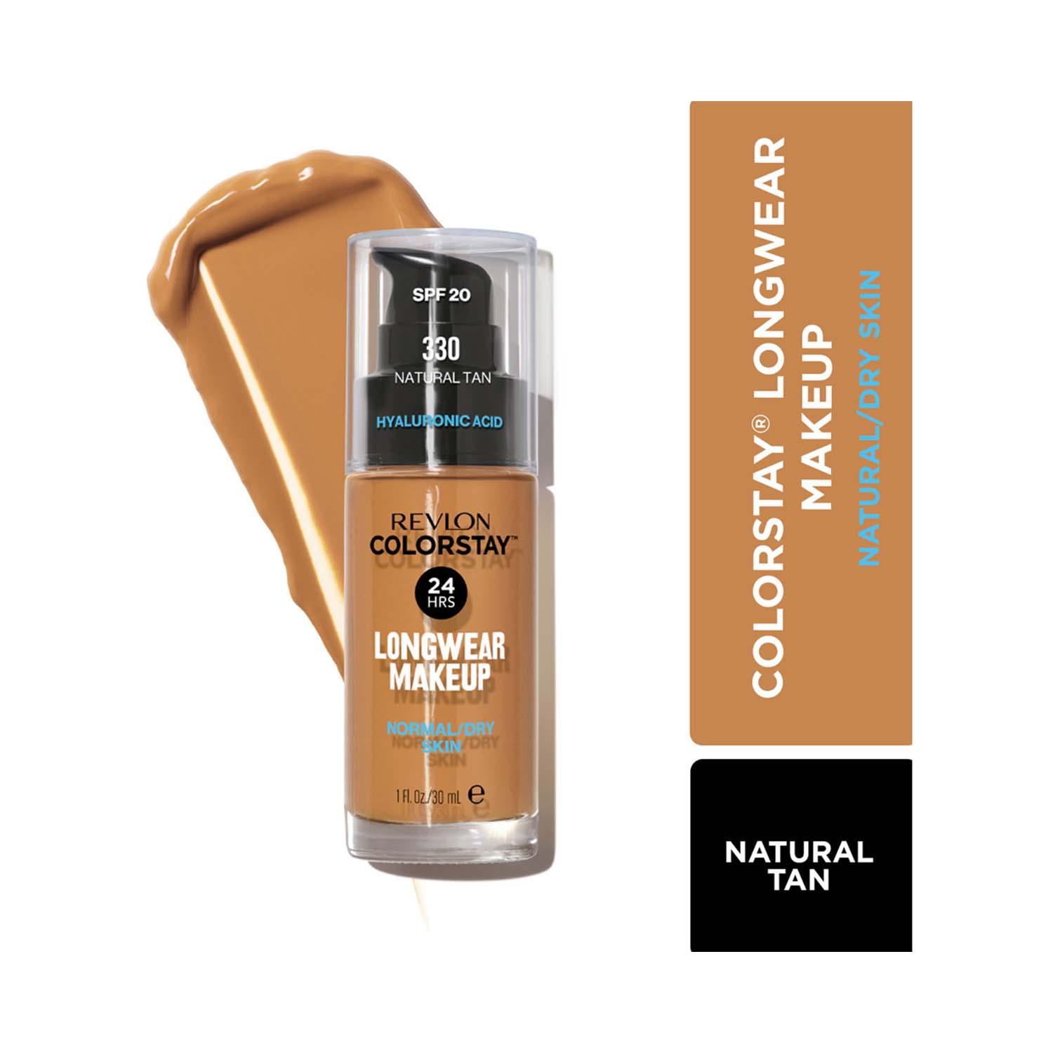 Revlon | Revlon Colorstay Long Wear Makeup Foundation With SPF 20 - 330 Natural Tan (30 ml)