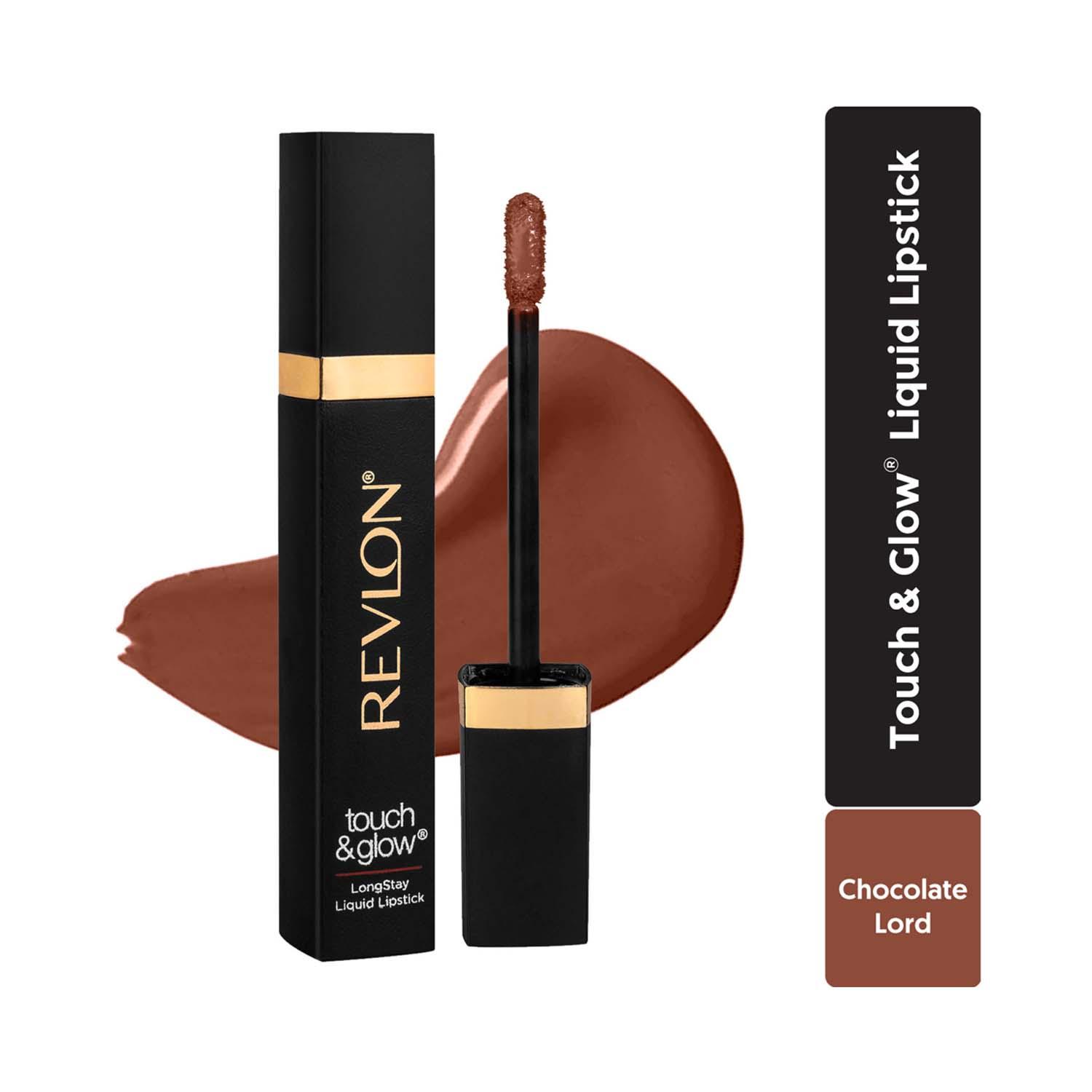 Revlon | Revlon Touch & Glow Everyday Matte Liquid Lipstick - Chocolate Lord (5 ml)