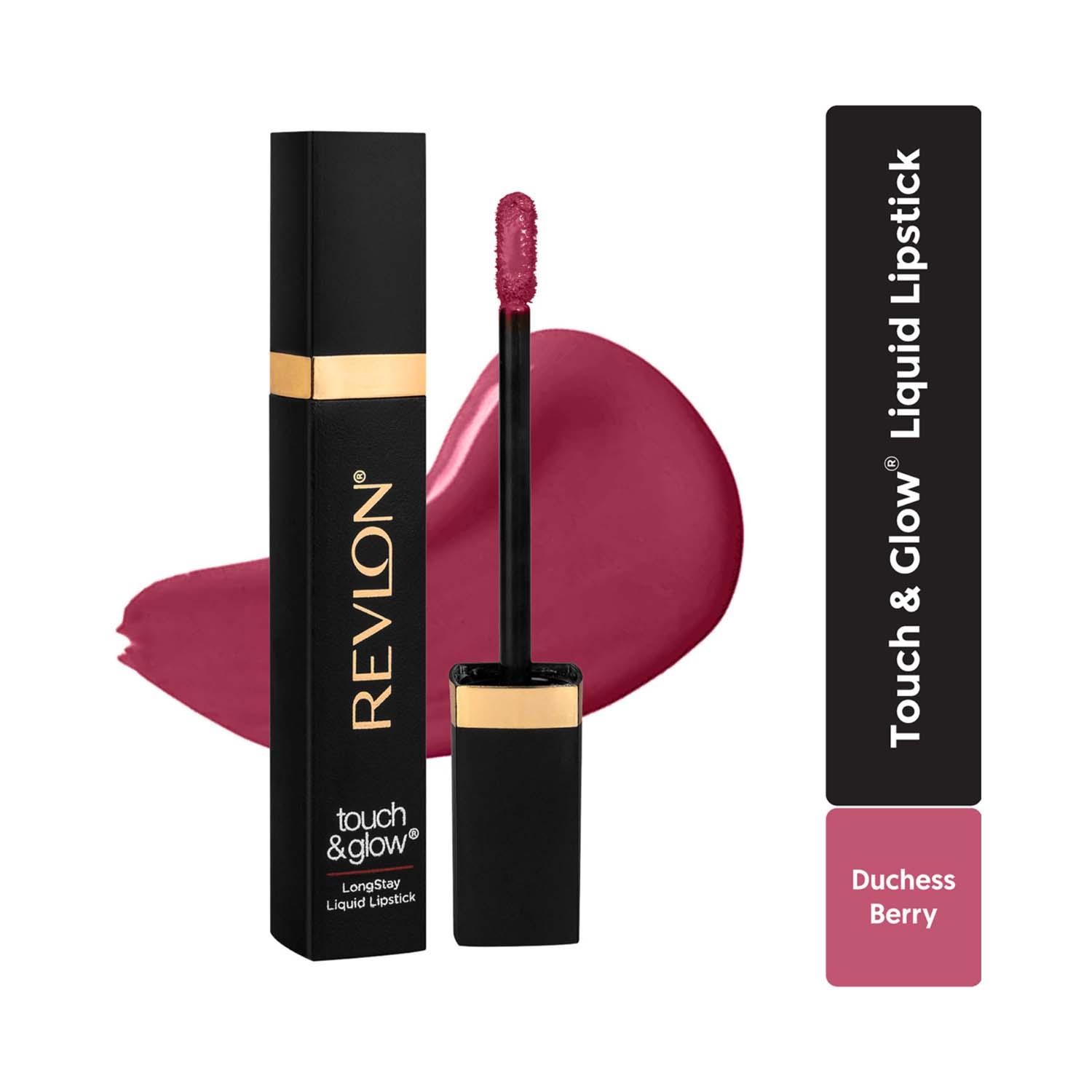 Revlon | Revlon Touch & Glow Everyday Matte Liquid Lipstick - Duchess Berry (5 ml)