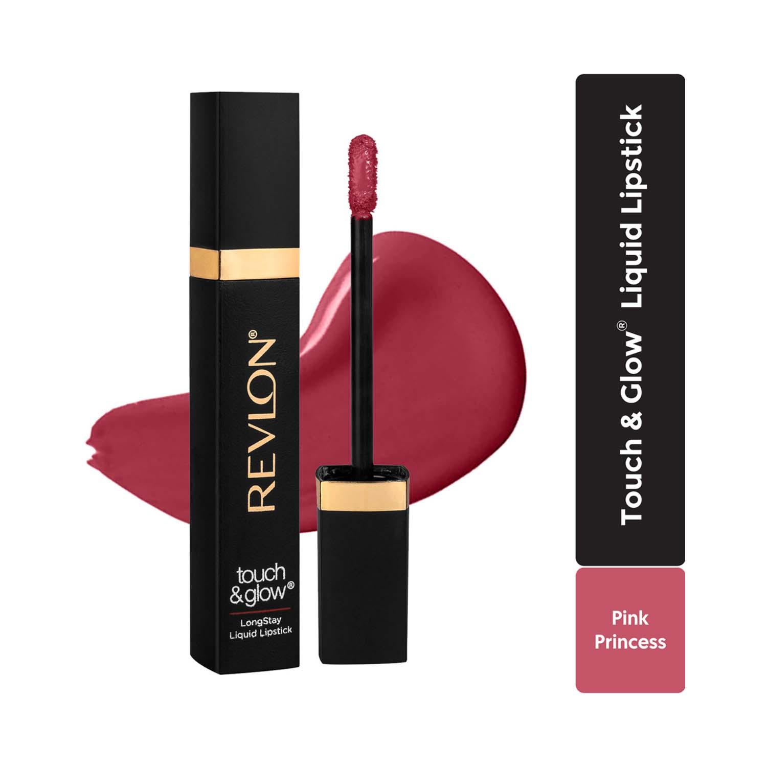 Revlon | Revlon Touch & Glow Everyday Matte Liquid Lipstick - Pink Princess (5 ml)