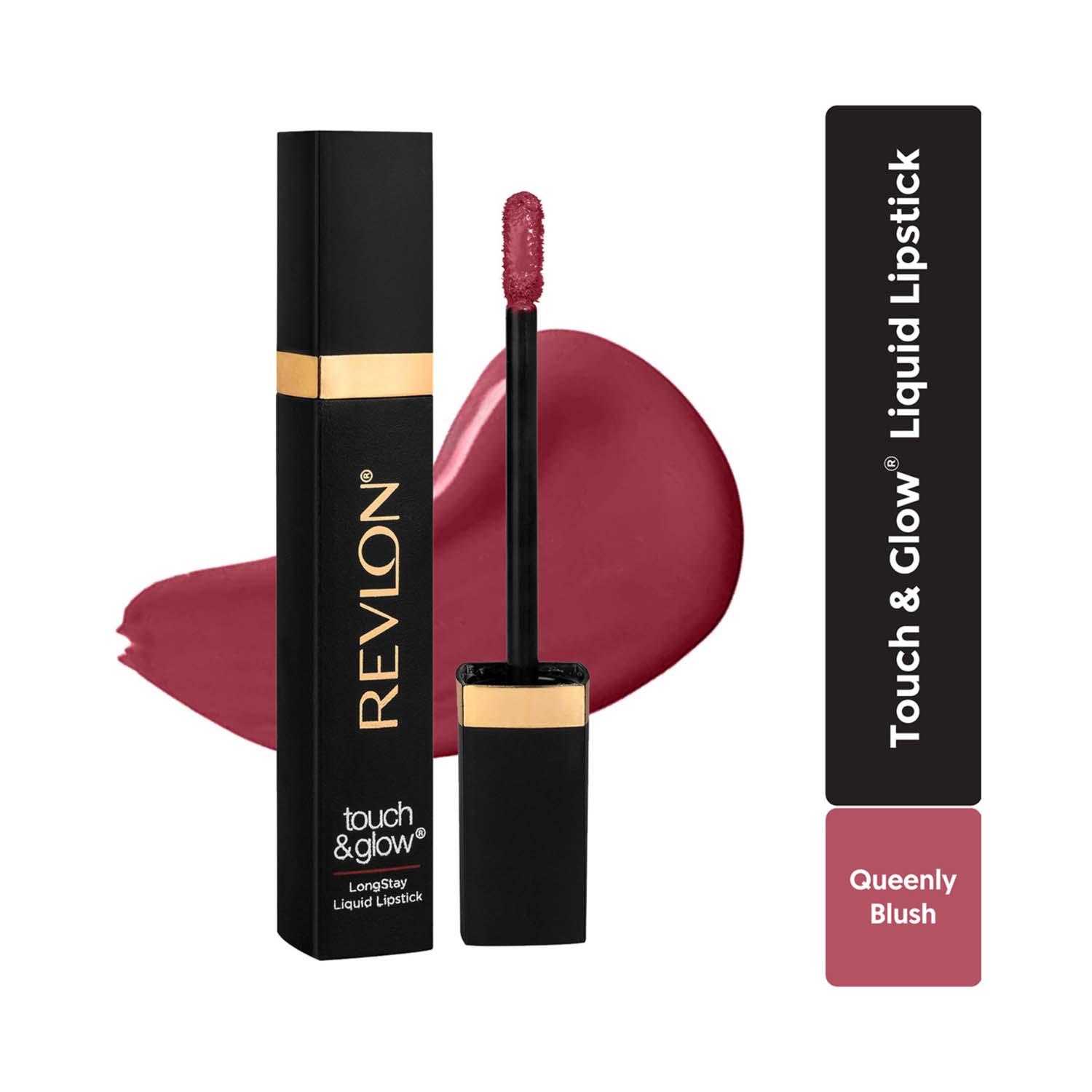 Revlon | Revlon Touch & Glow Everyday Matte Liquid Lipstick - Queenly Blush (5 ml)