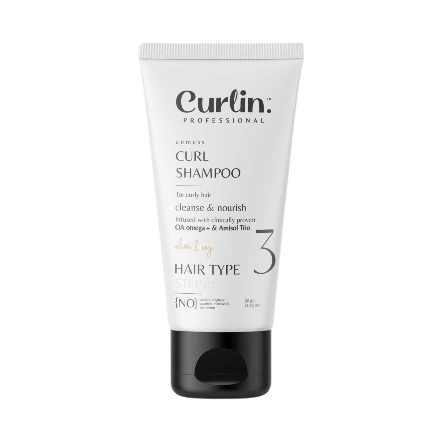  | Curlin Nourishing Curly Hair Shampoo (50 g)