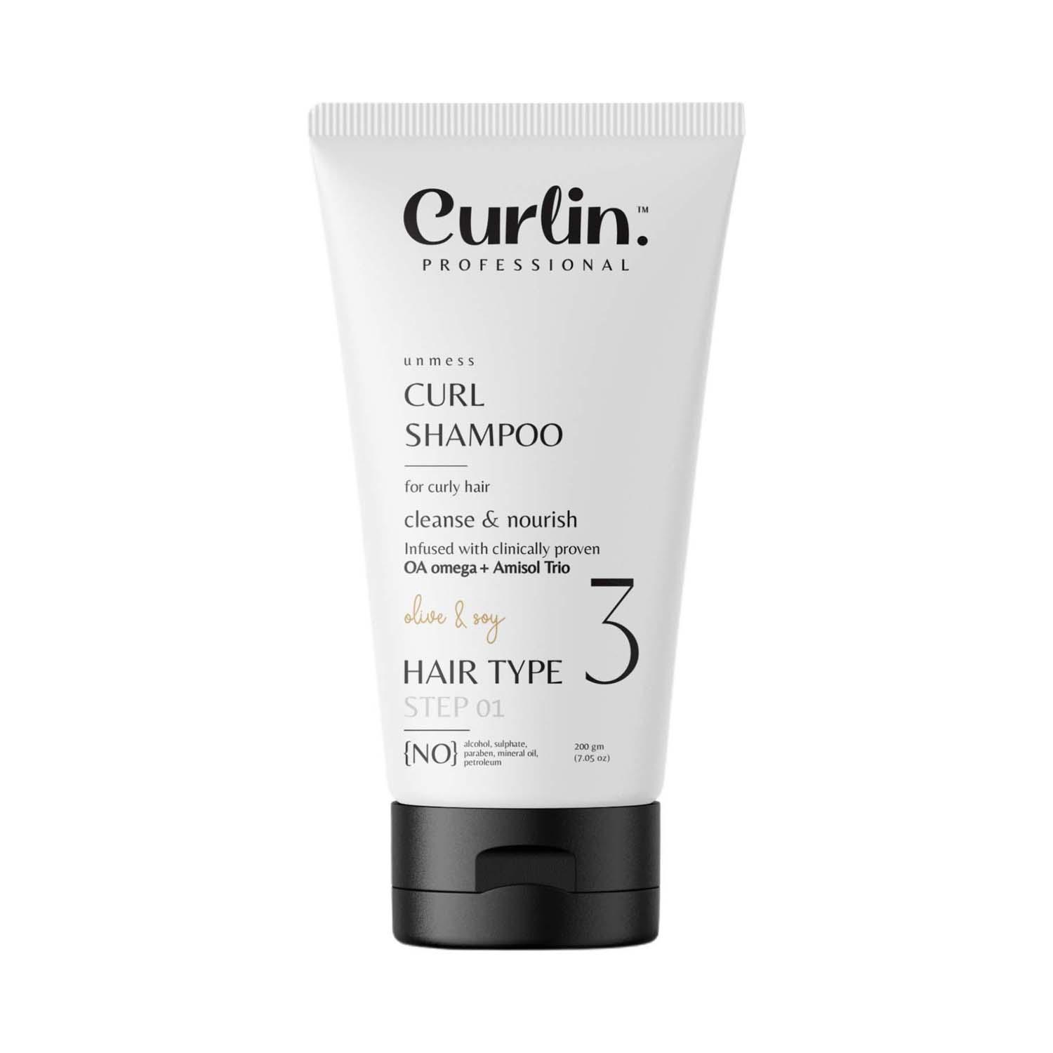 Curlin | Curlin Professional Nourishing Curly Hair Shampoo (200 g)