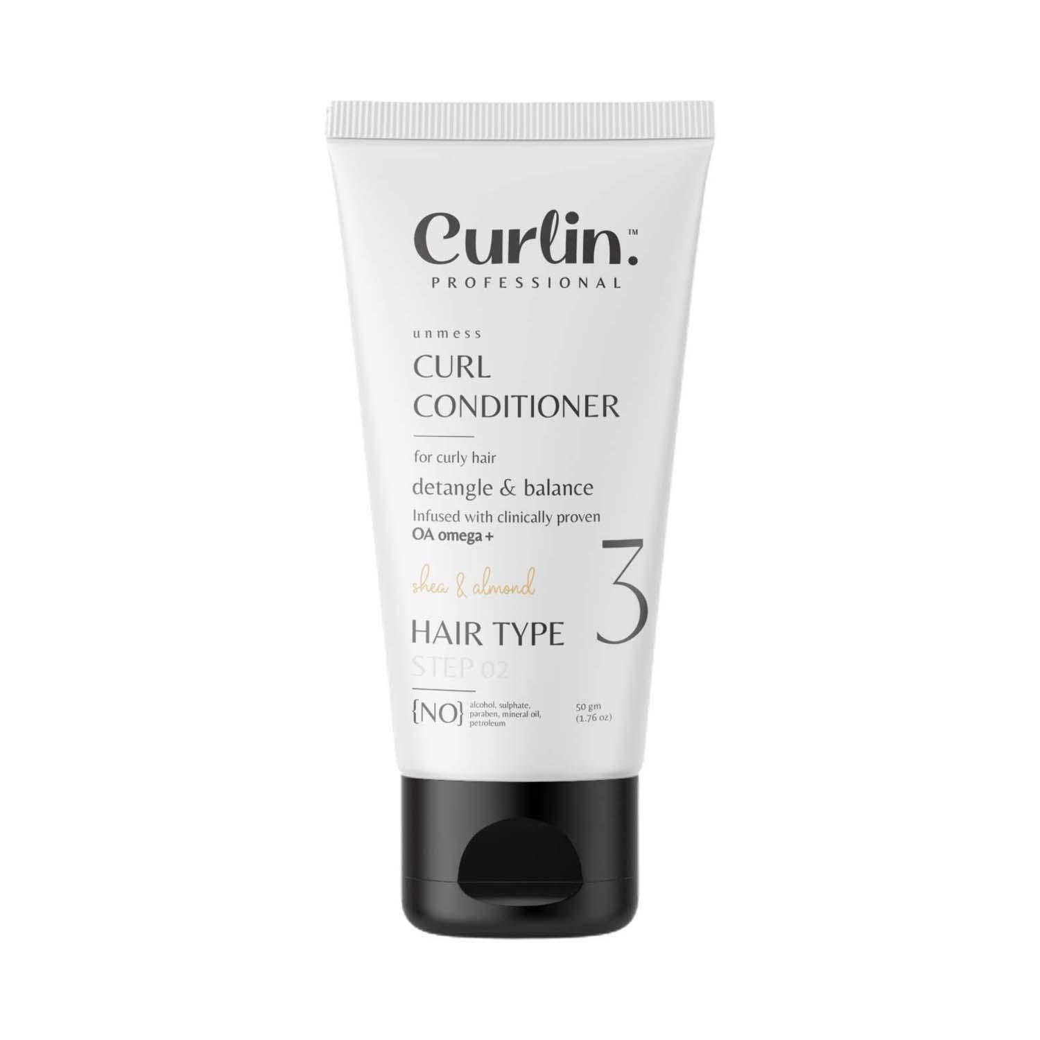 Curlin Professional | Curlin Professional Moisturizing Curly Hair Conditioner (50 g)