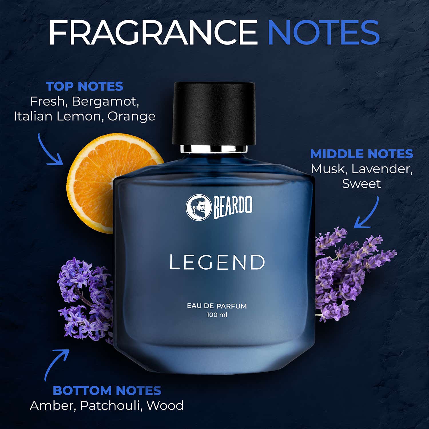 Buy Beardo Legend Perfume Eau De Parfum (100 ml) Online at Best