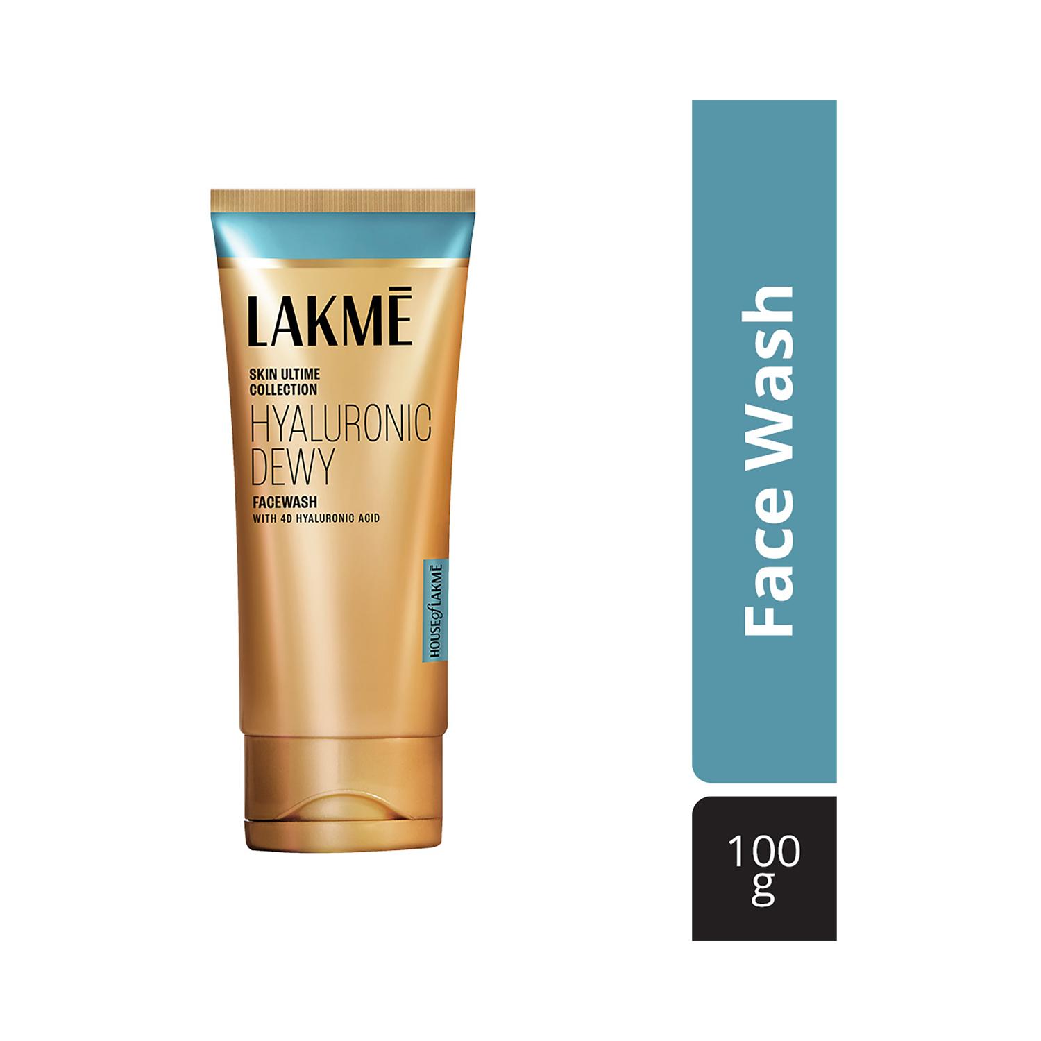 Lakme | Lakme Hyaluronic Dewy Facewash (100 g)