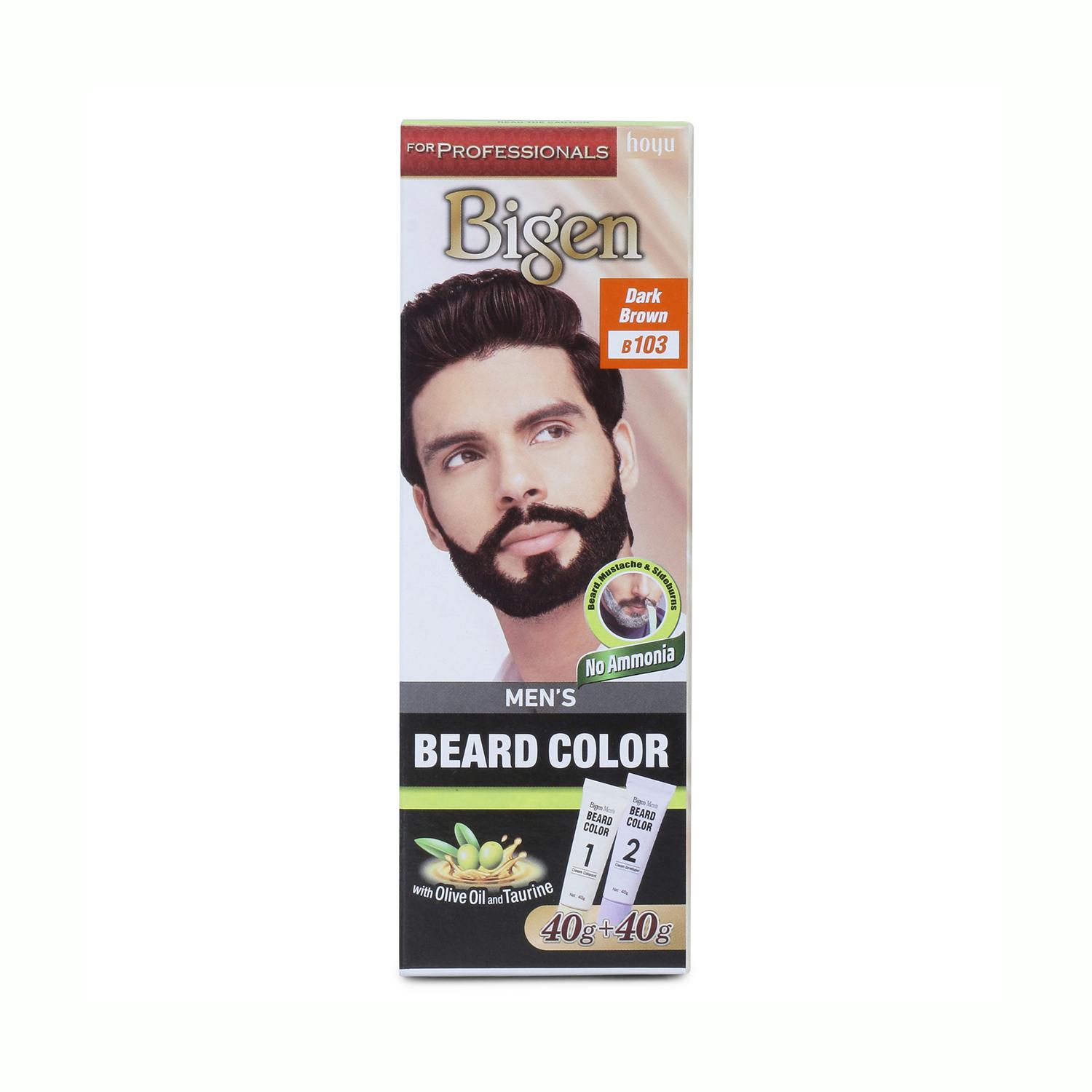 Bigen | Bigen Men’s Beard Color - B103 Brown(40g + 40g)